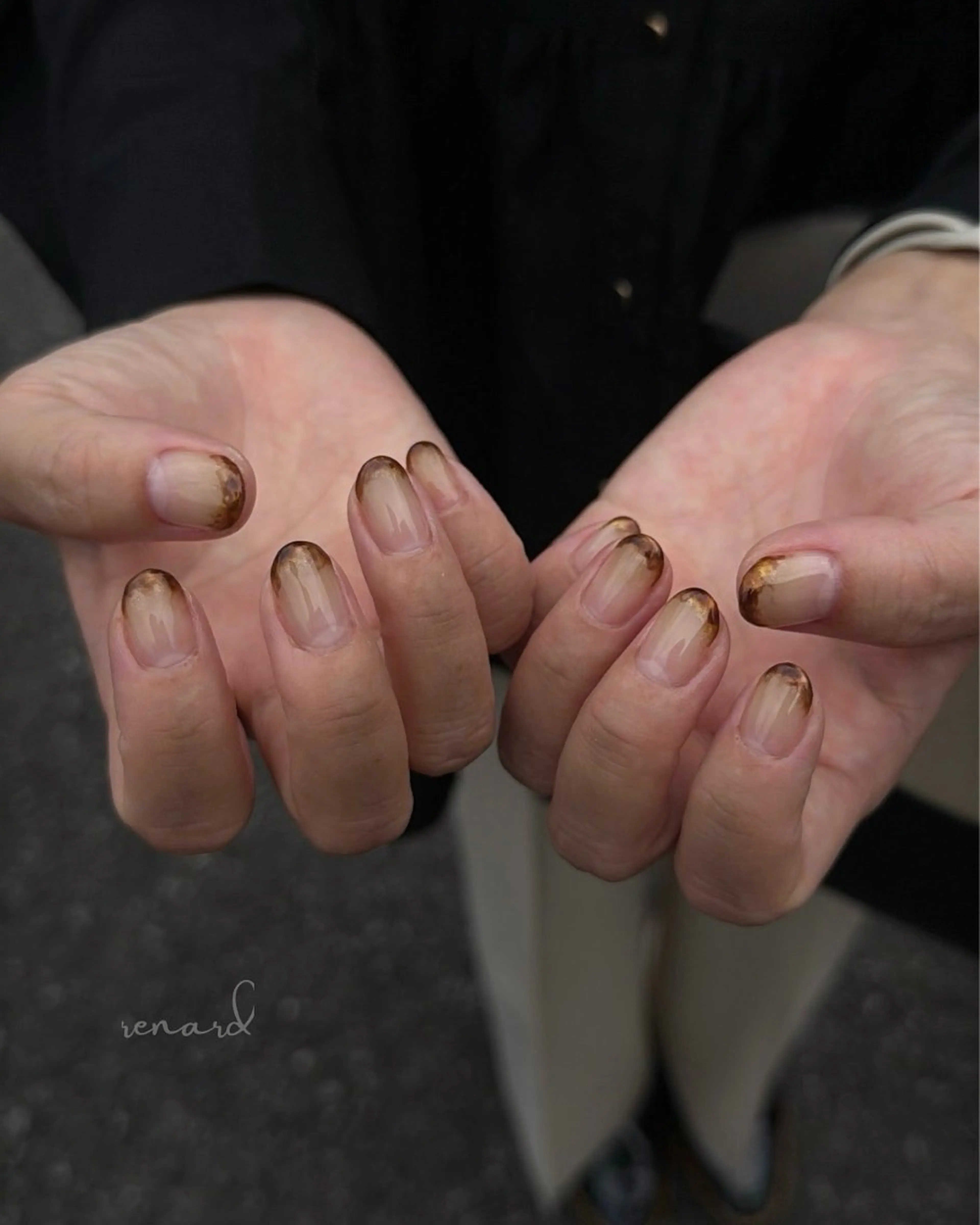 ショート renard nailのネイルデザイン