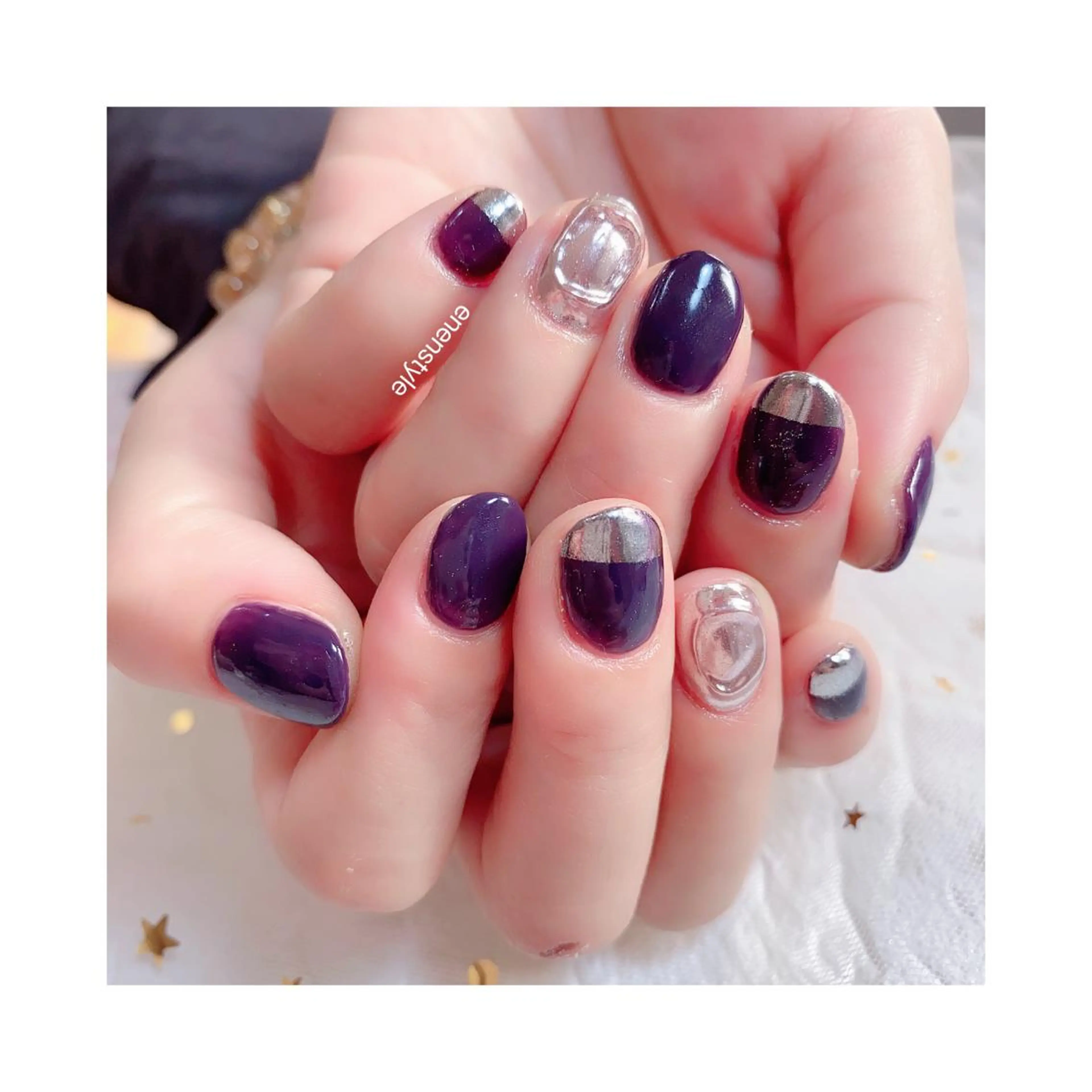 ショート ネイル ジェルネイル ニュアンスネイル オフィスネイル ワンカラーネイル パラジェル 👑enen style👑のネイルデザイン