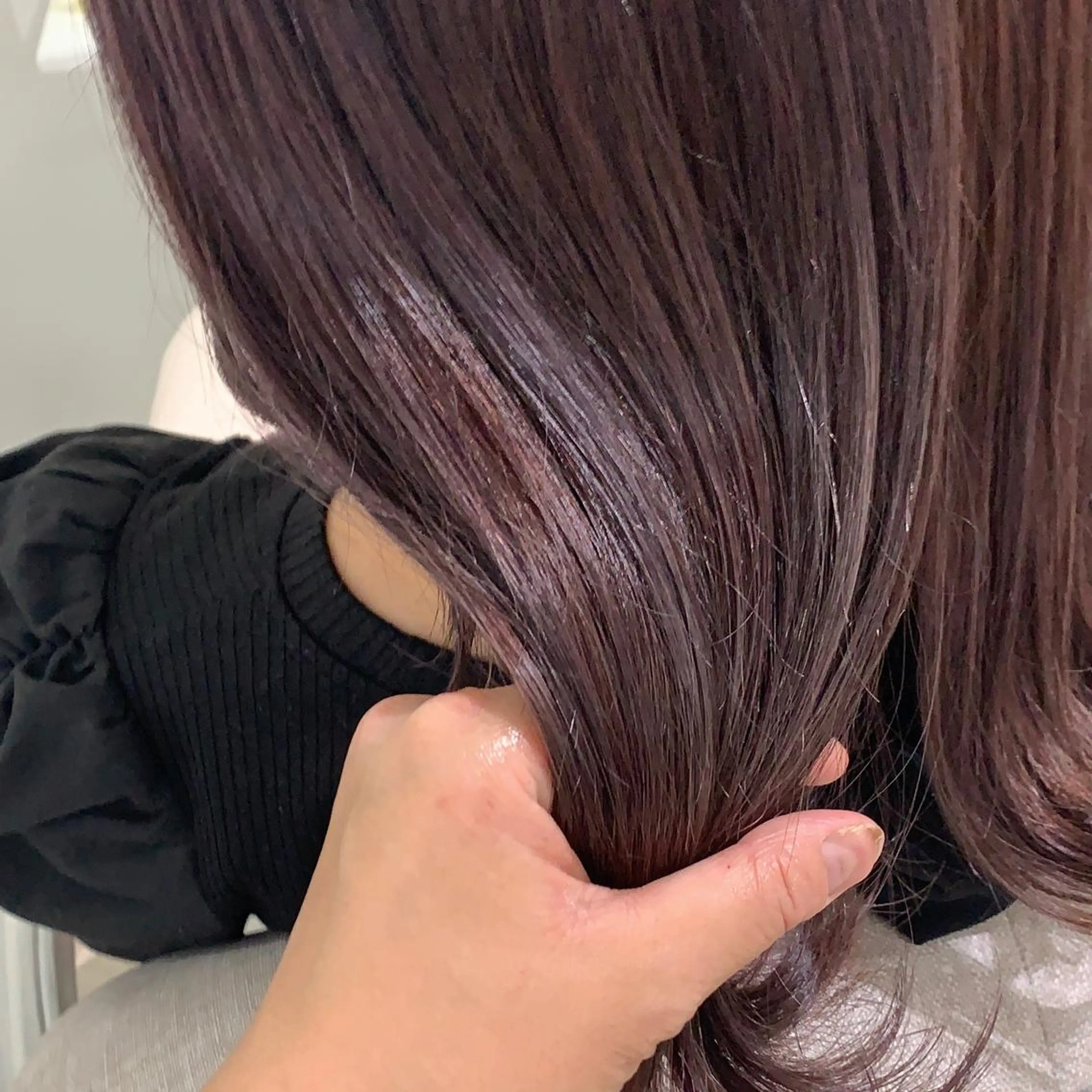 ミディアム カラー HARUKA韓国ヘア /Luana梅田のヘアスタイル