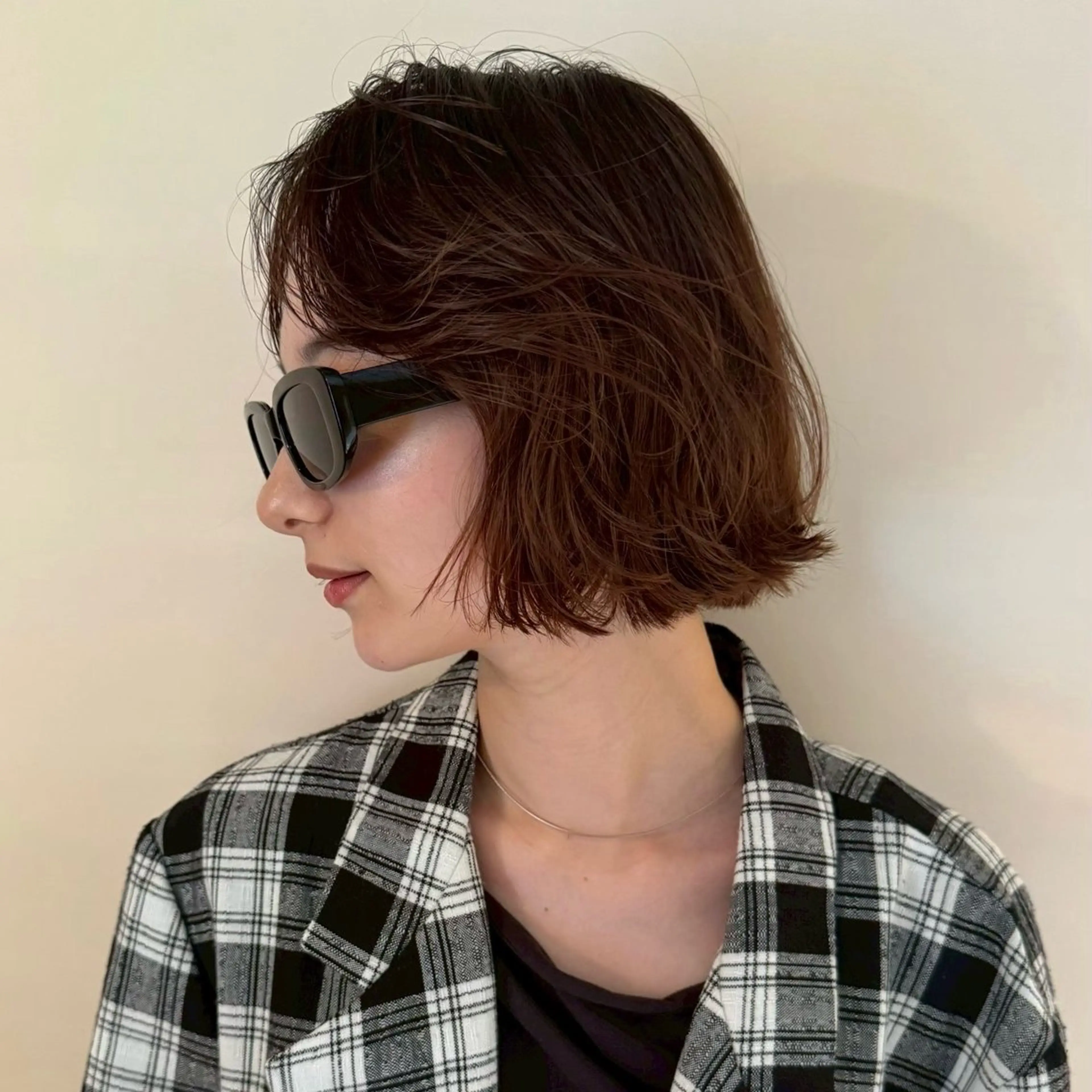 ミディアム 平尾/薬院*北谷治子 *艶髪レイヤーカットのヘアスタイル