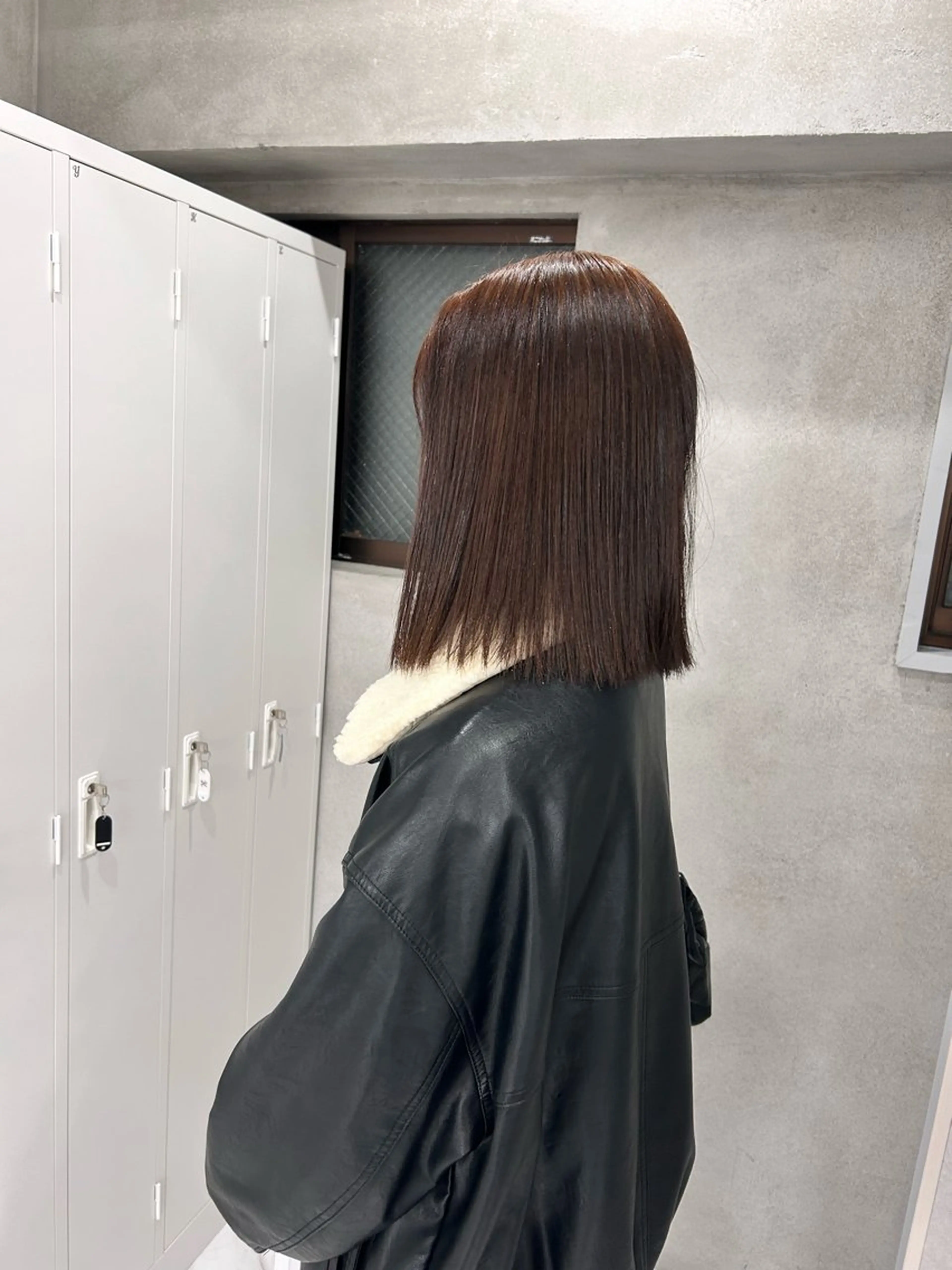 ミディアム カラー ブリーチ ブリーチなしカラー ヘアカラー トリートメント shizuna/平尾 /カラー/髪質改善のヘアスタイル