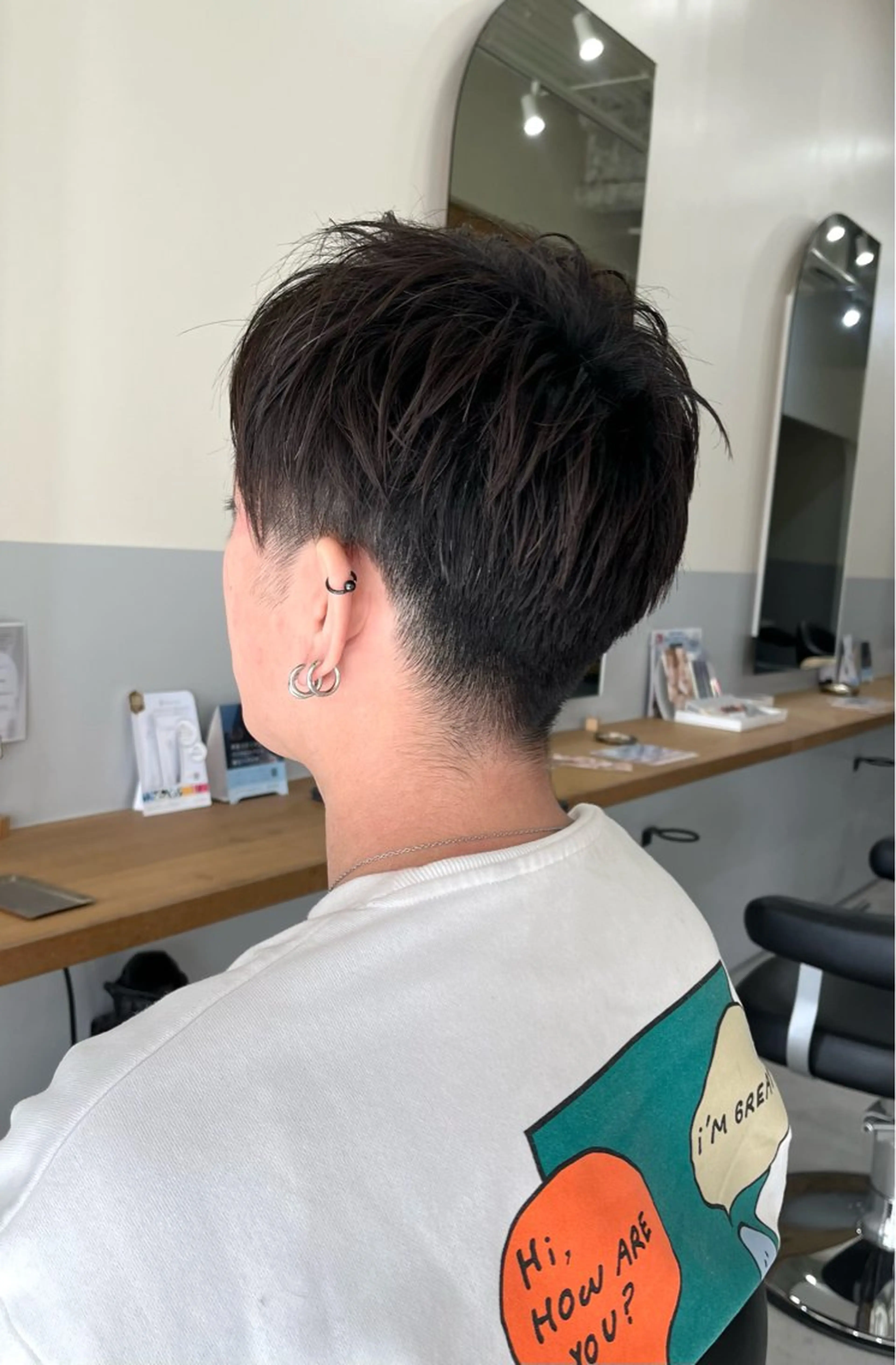 メンズ 神谷 夏帆のヘアスタイル