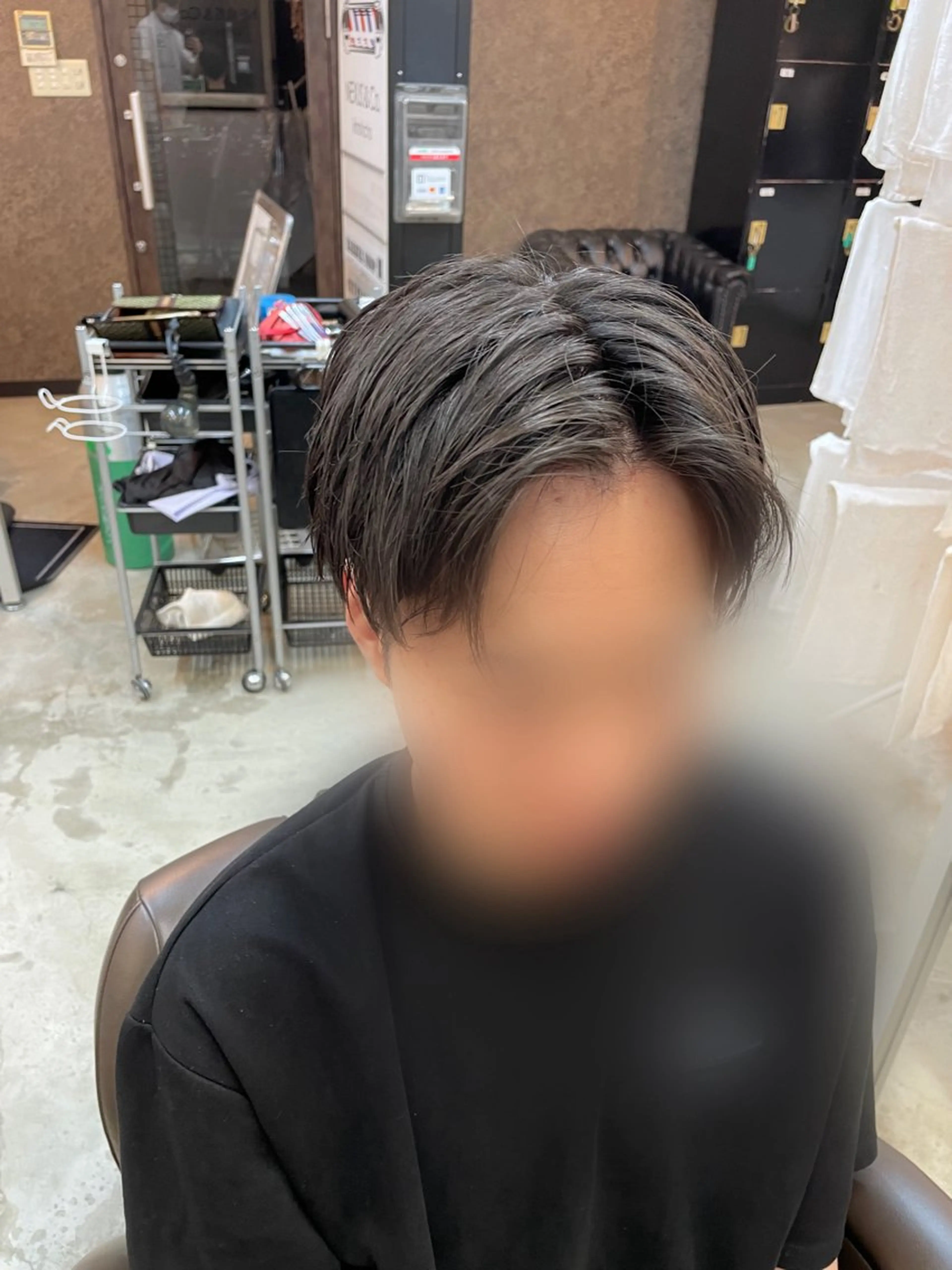 ショート メンズ メンズパーマ特化 カバヤマ　リョウのヘアスタイル