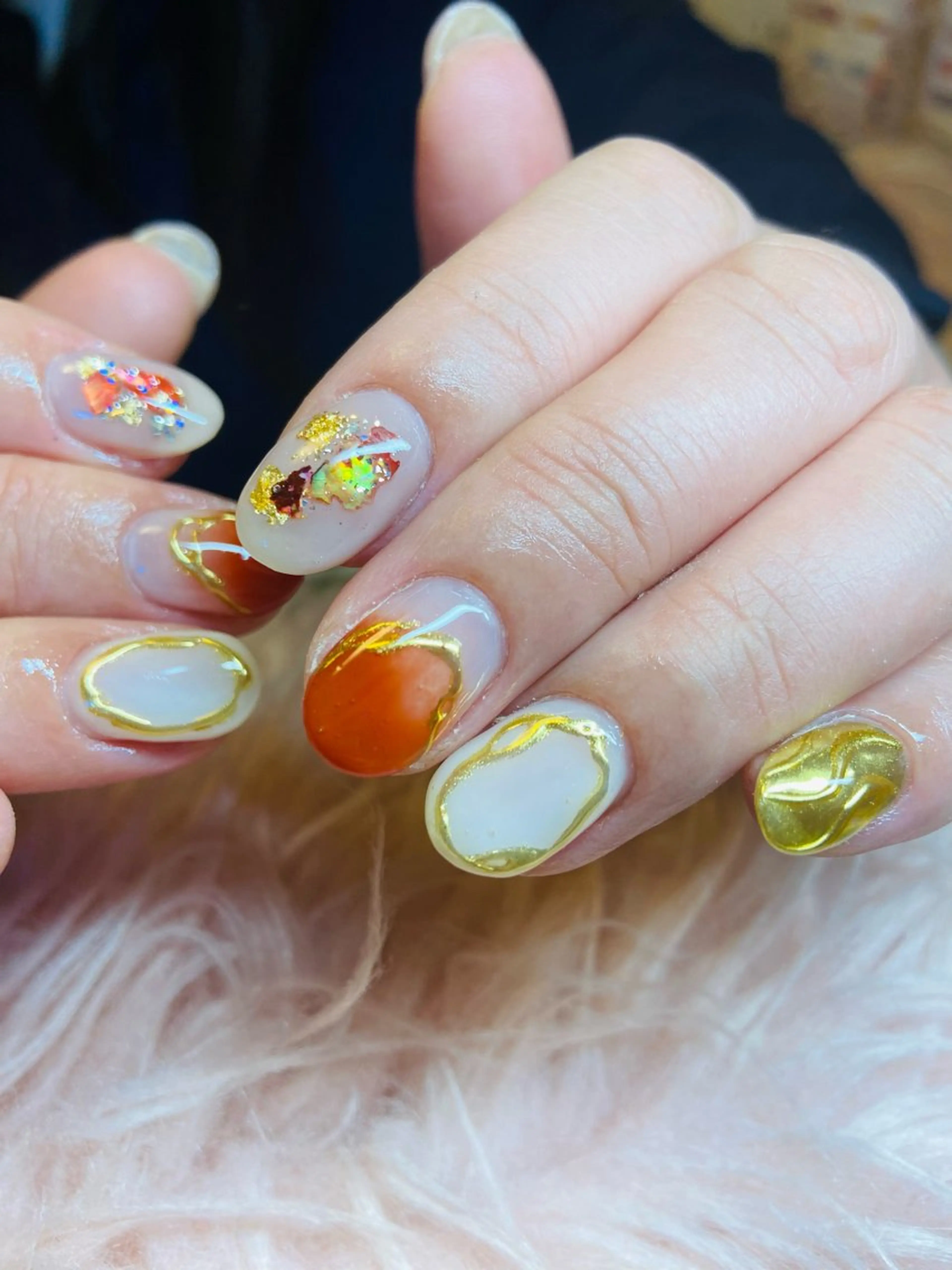 ネイル HandSnail 座間自宅ネイルサロンのネイルデザイン