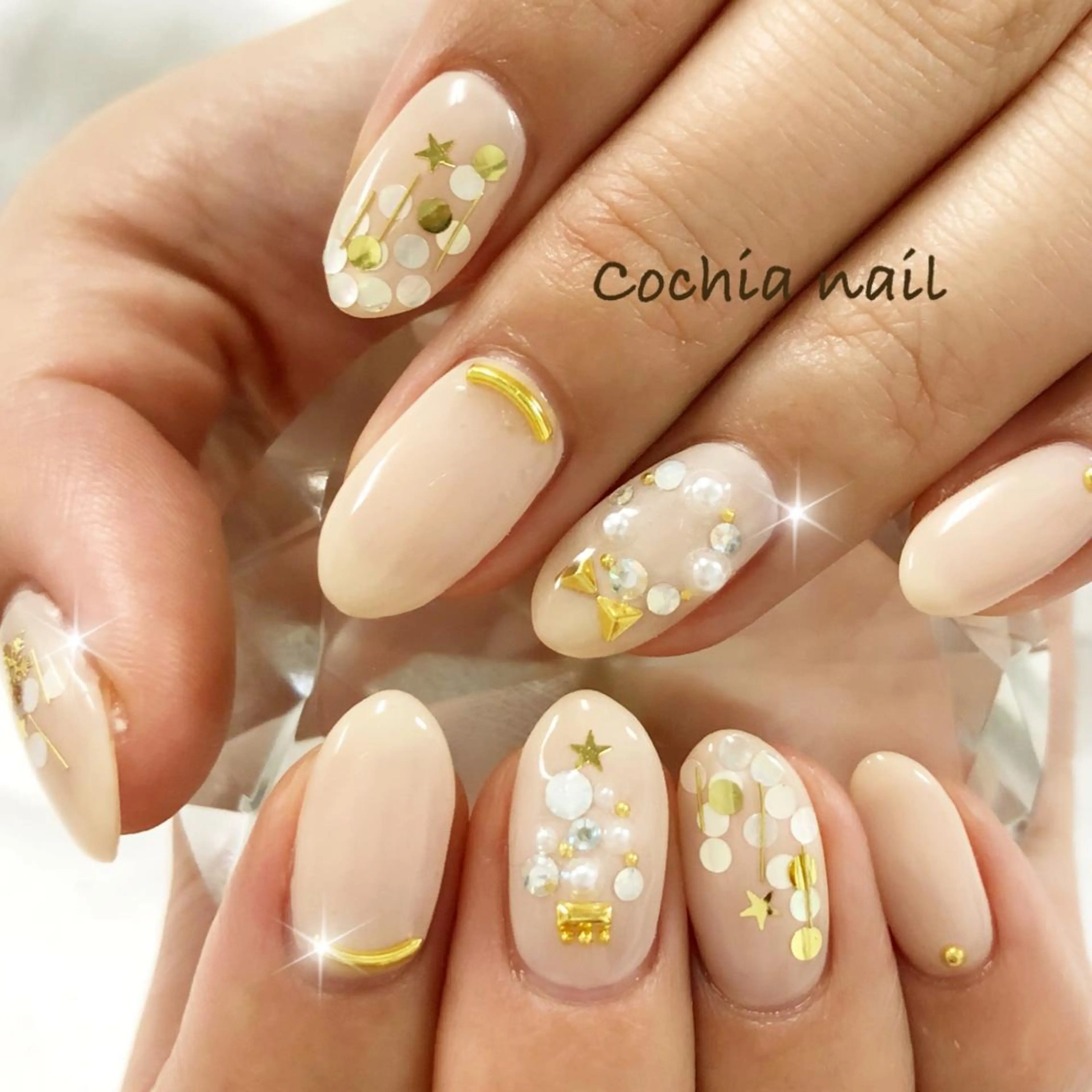 ネイル ハンドネイル ☆Cochia nail☆のネイルデザイン