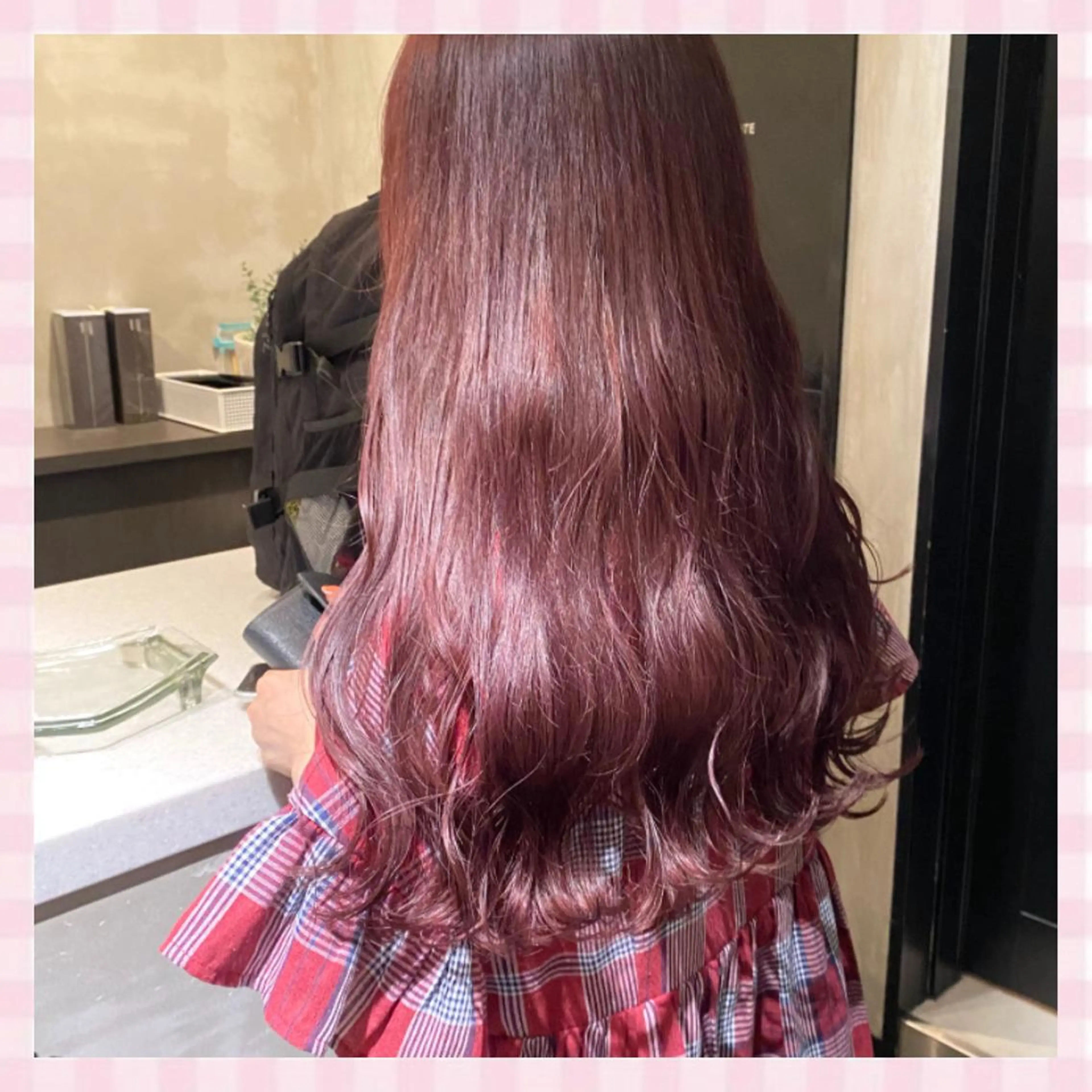 ロング カラー 💗ガーリーヘア🎀 saki💗のヘアスタイル