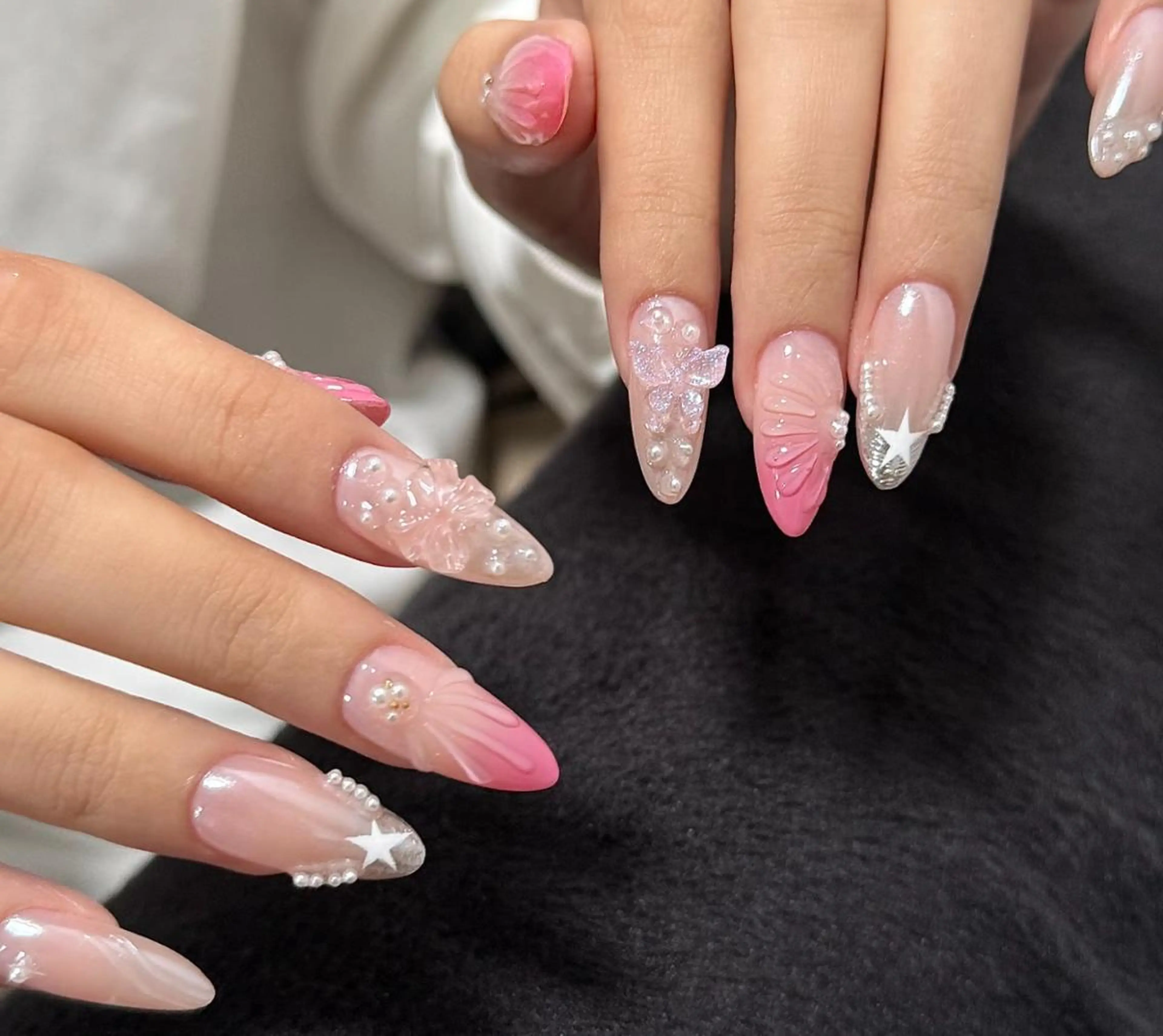 ネイル ハンドネイル By moonネイル 🌷ワンホン/韓国風のネイルデザイン