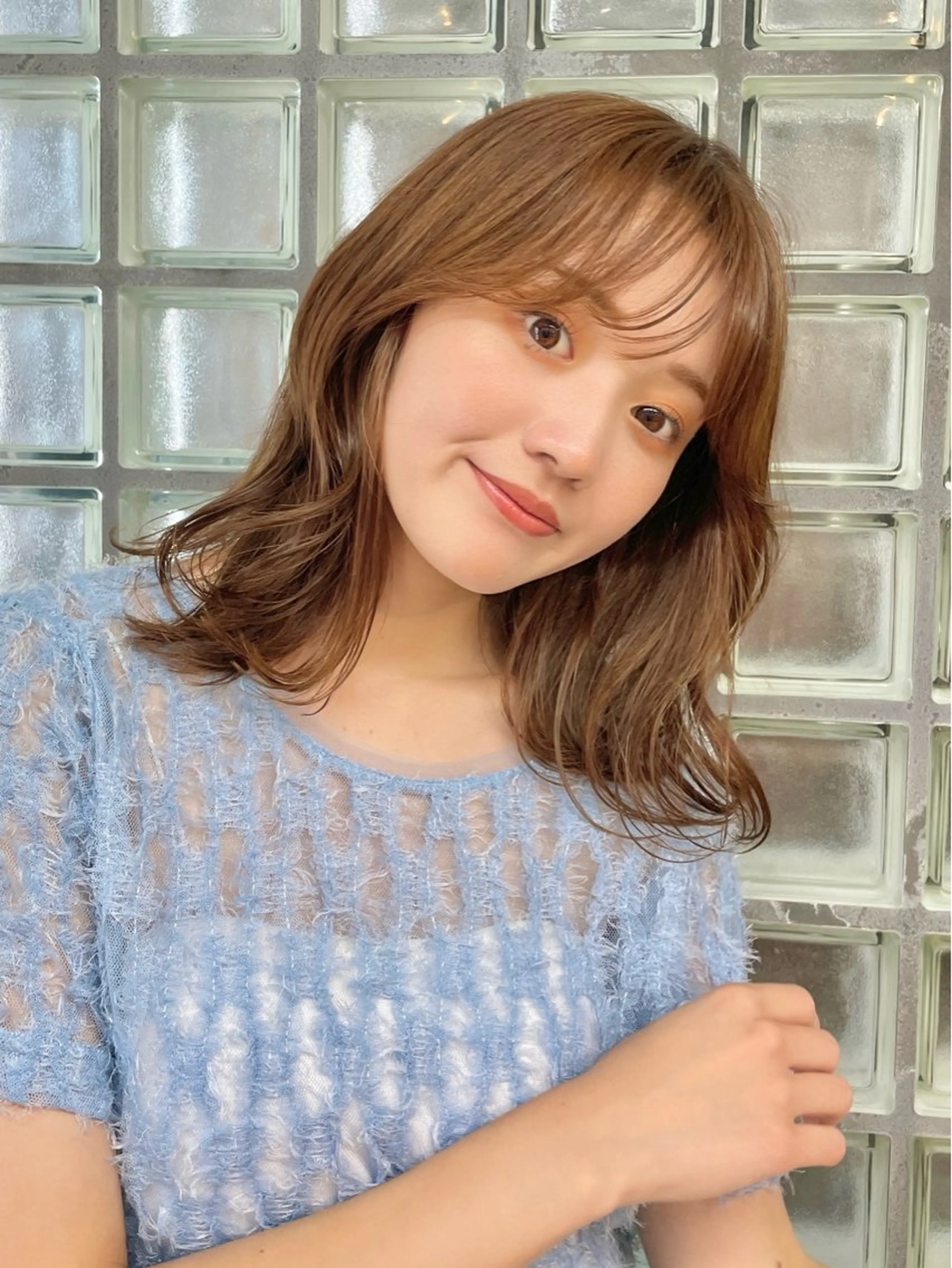 カラー 暖色/透明感カラー /nanami★のヘアスタイル