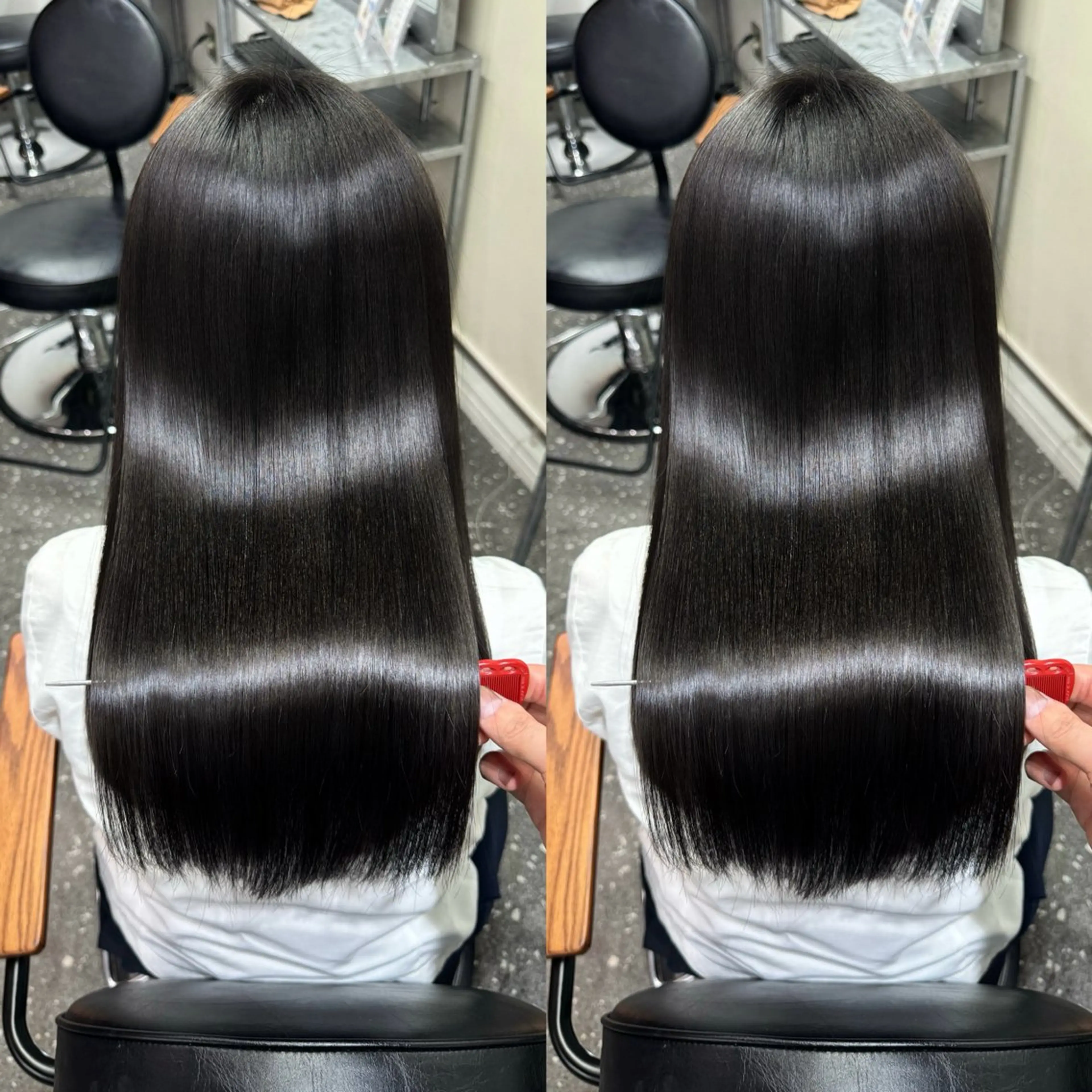 ロング 髪質改善 韓国風ヘア トリートメント 新宿/髪質改善支持率 Ｎｏ．1💍yasuのヘアスタイル