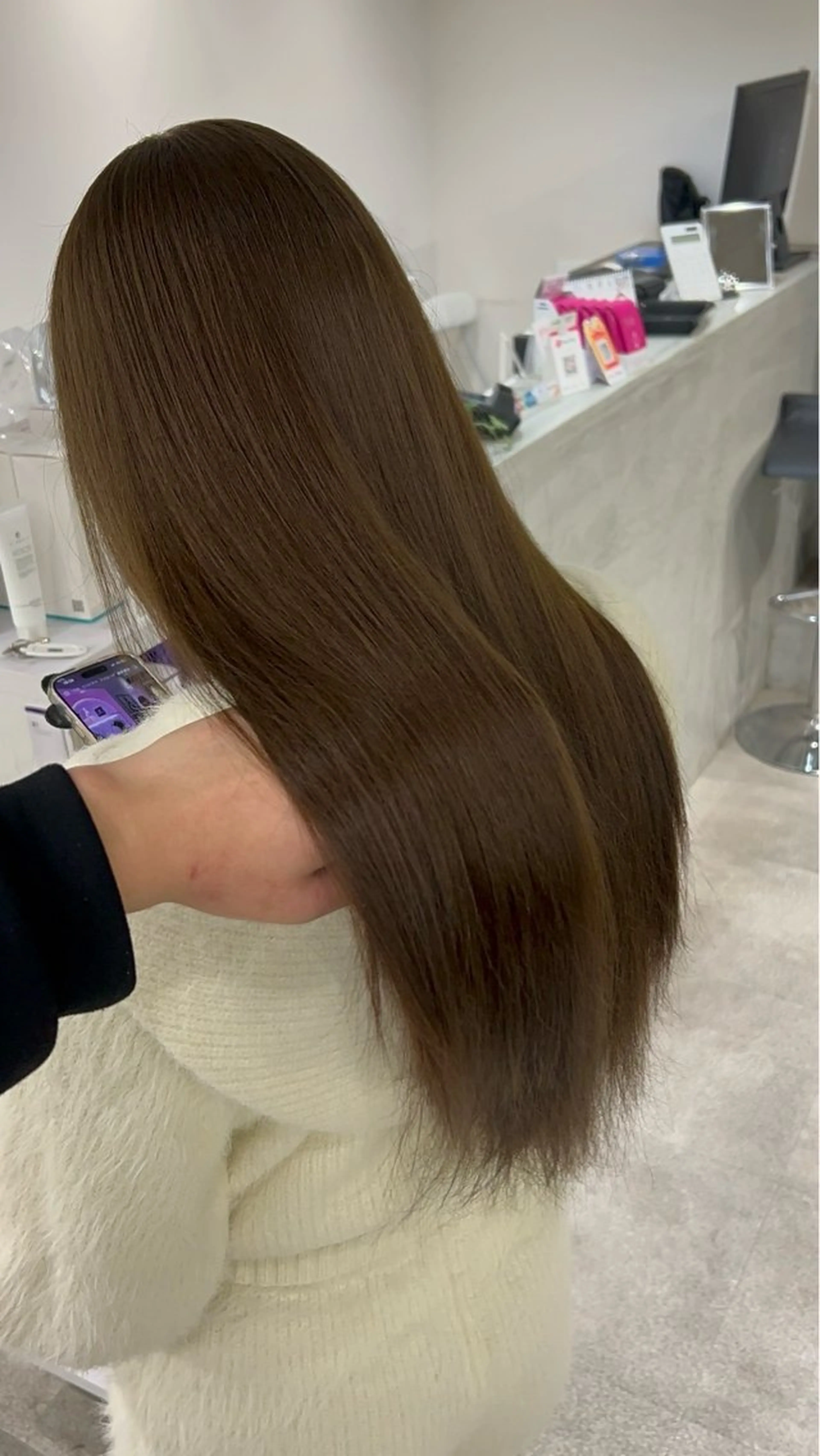 ロング カラー ヘアカラー トリートメント 光田 隼平のヘアスタイル