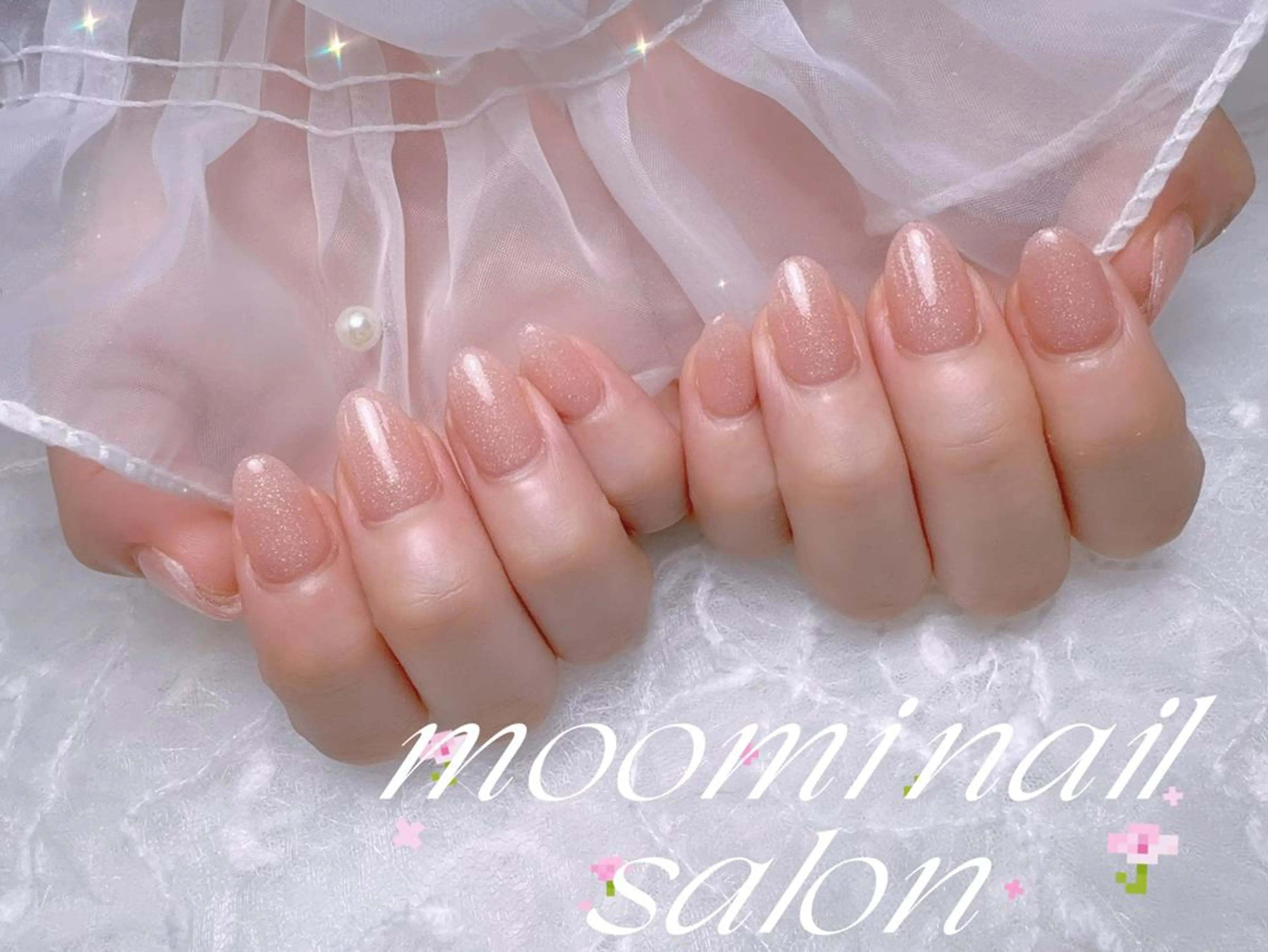 ショート ショートヘア ハンドネイル Moomi nail salonのネイルデザイン