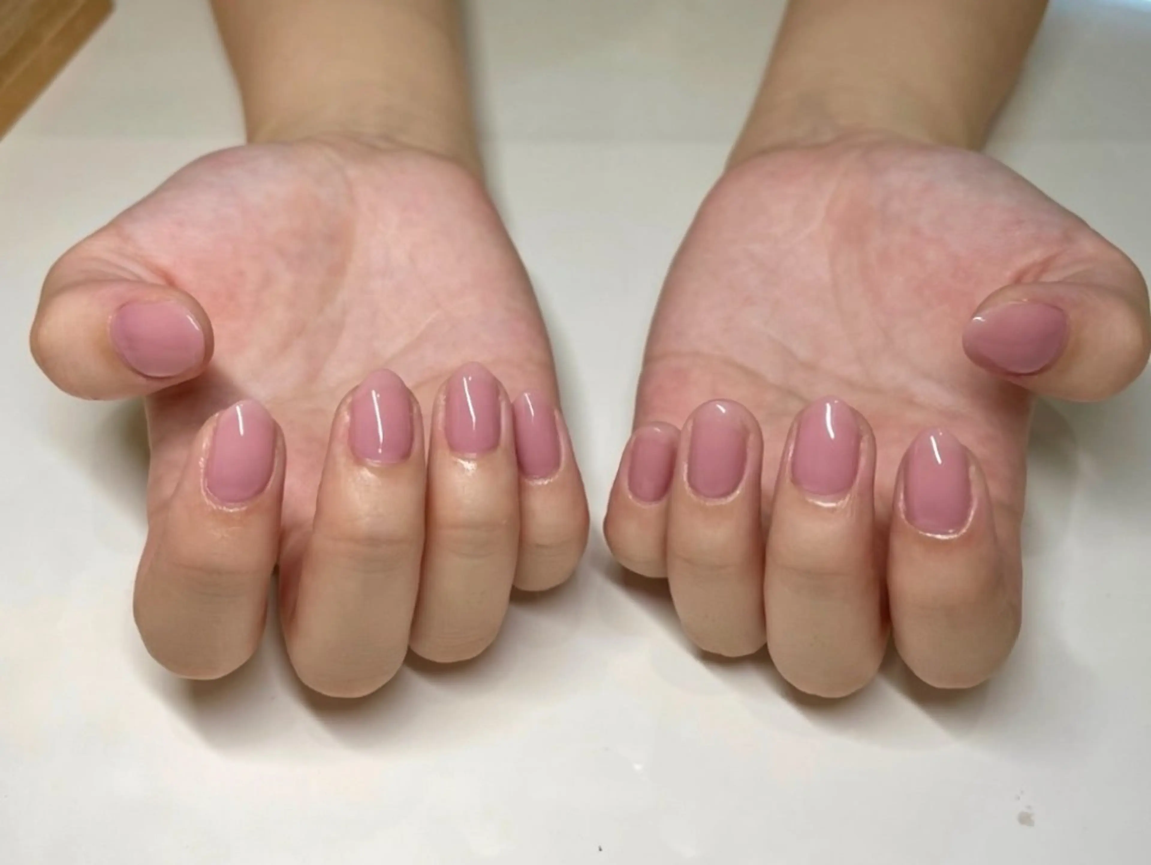 ネイル ピンク Bianca 武蔵小金井　山岡🐰のネイルデザイン