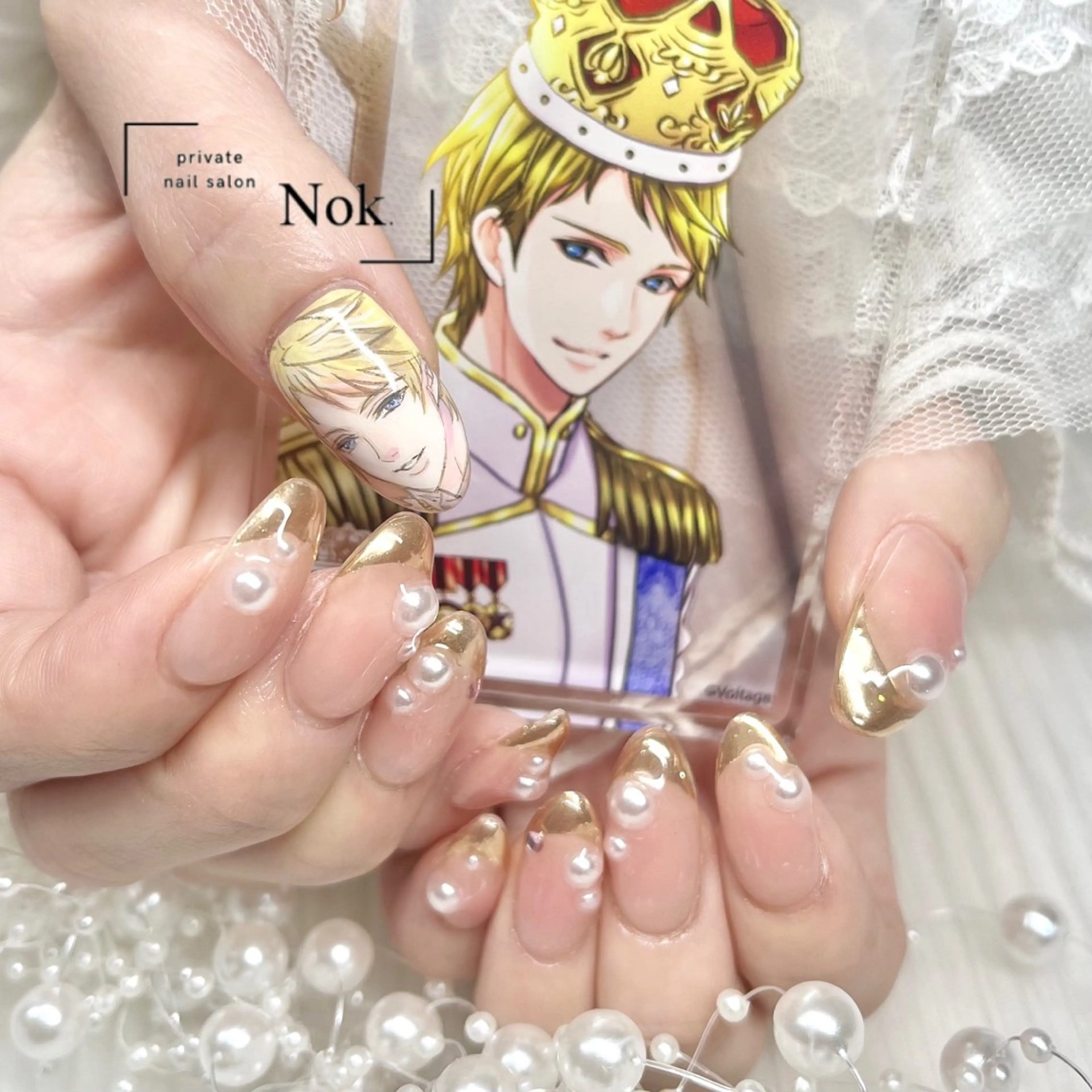 ネイル ハンドネイル 池袋痛ネイル Nok. 渡辺のネイルデザイン