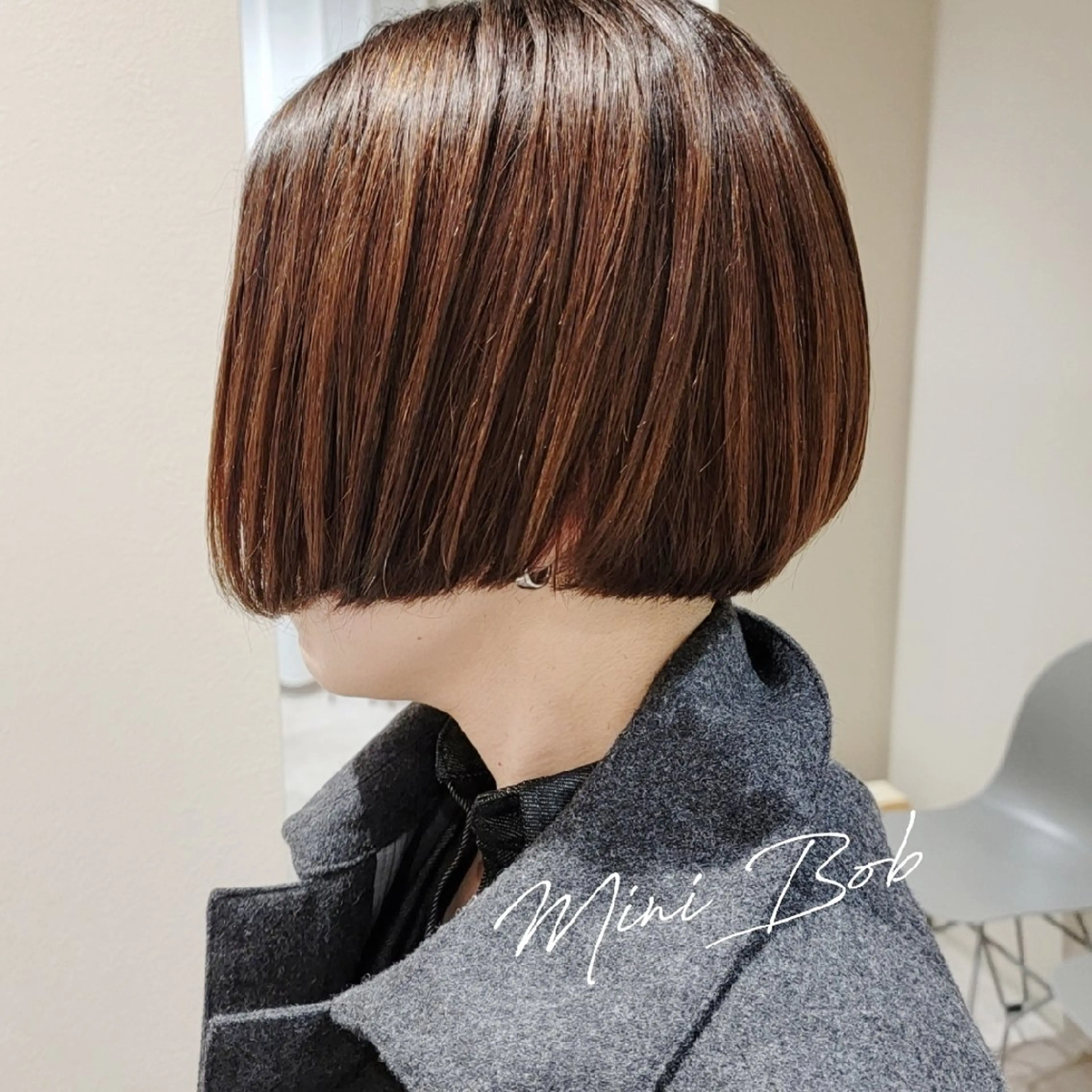 ショート ボブ 新生活応援★半額/ 25歳以下　“内間”のヘアスタイル