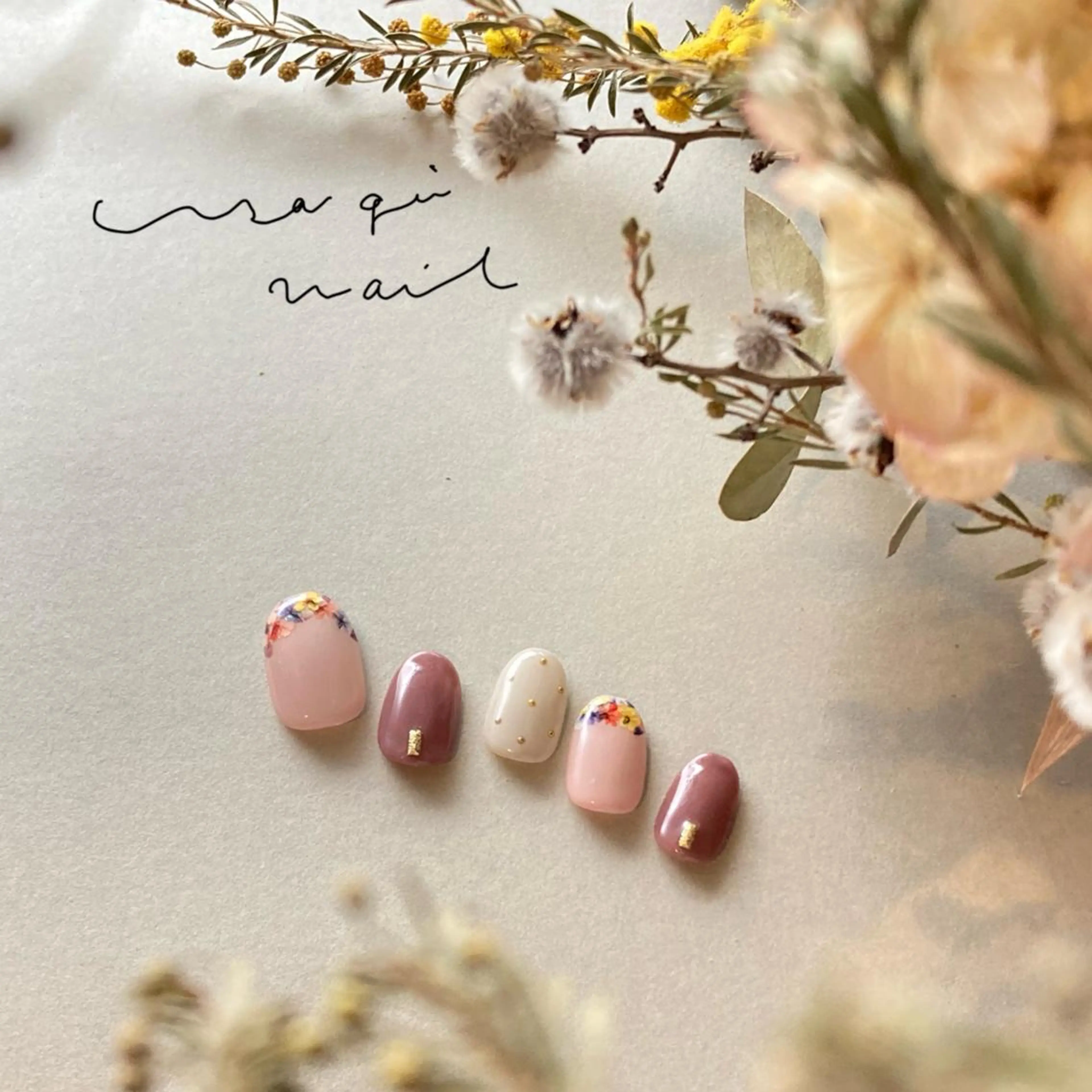 ネイル フレンチネイル ニュアンスネイル オフィスネイル ショートネイル ハンドネイル usagi nailのネイルデザイン