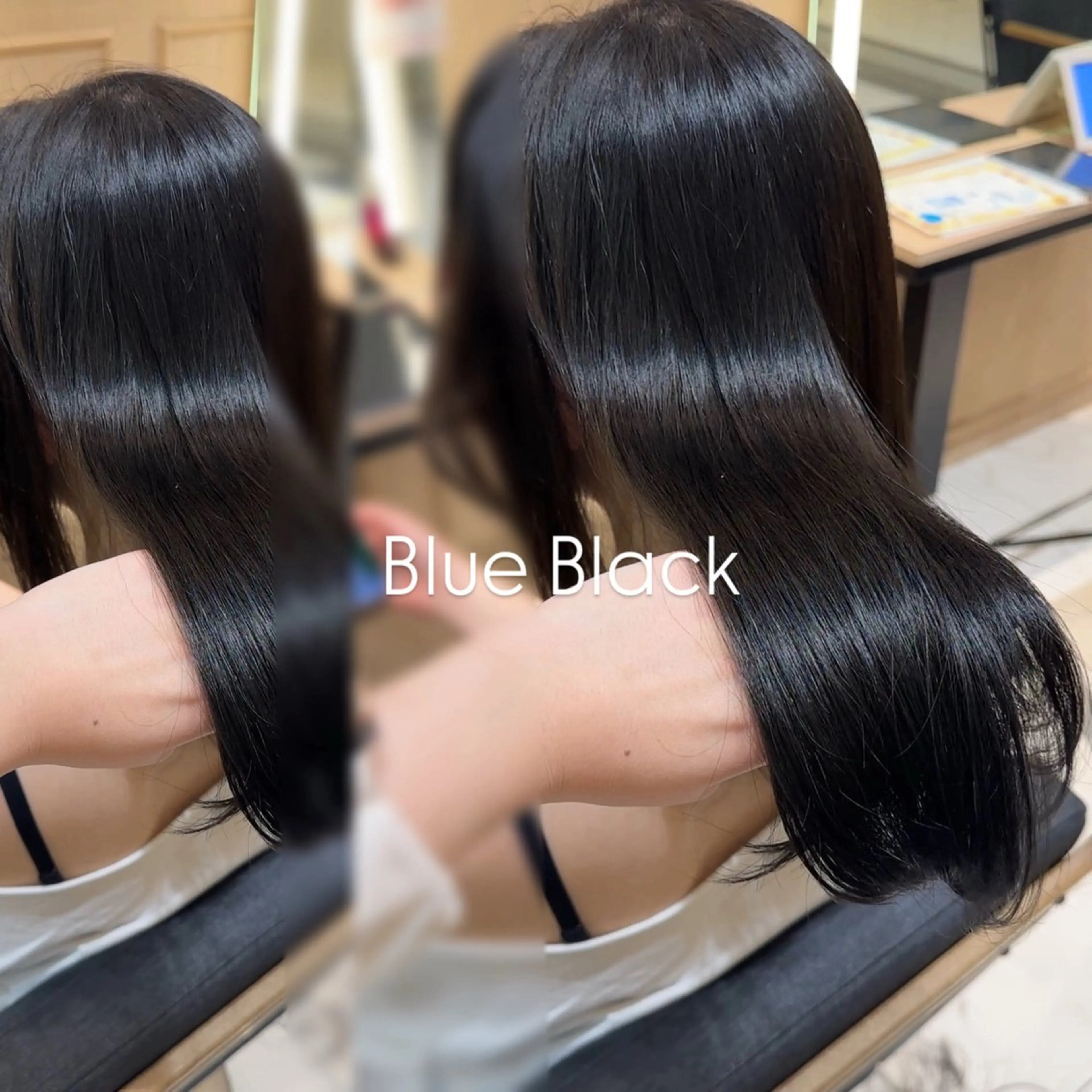 【人気No.1クーポン✨】🦋韓国風艶カラー🦋+カット+2stepトリートメントの写真