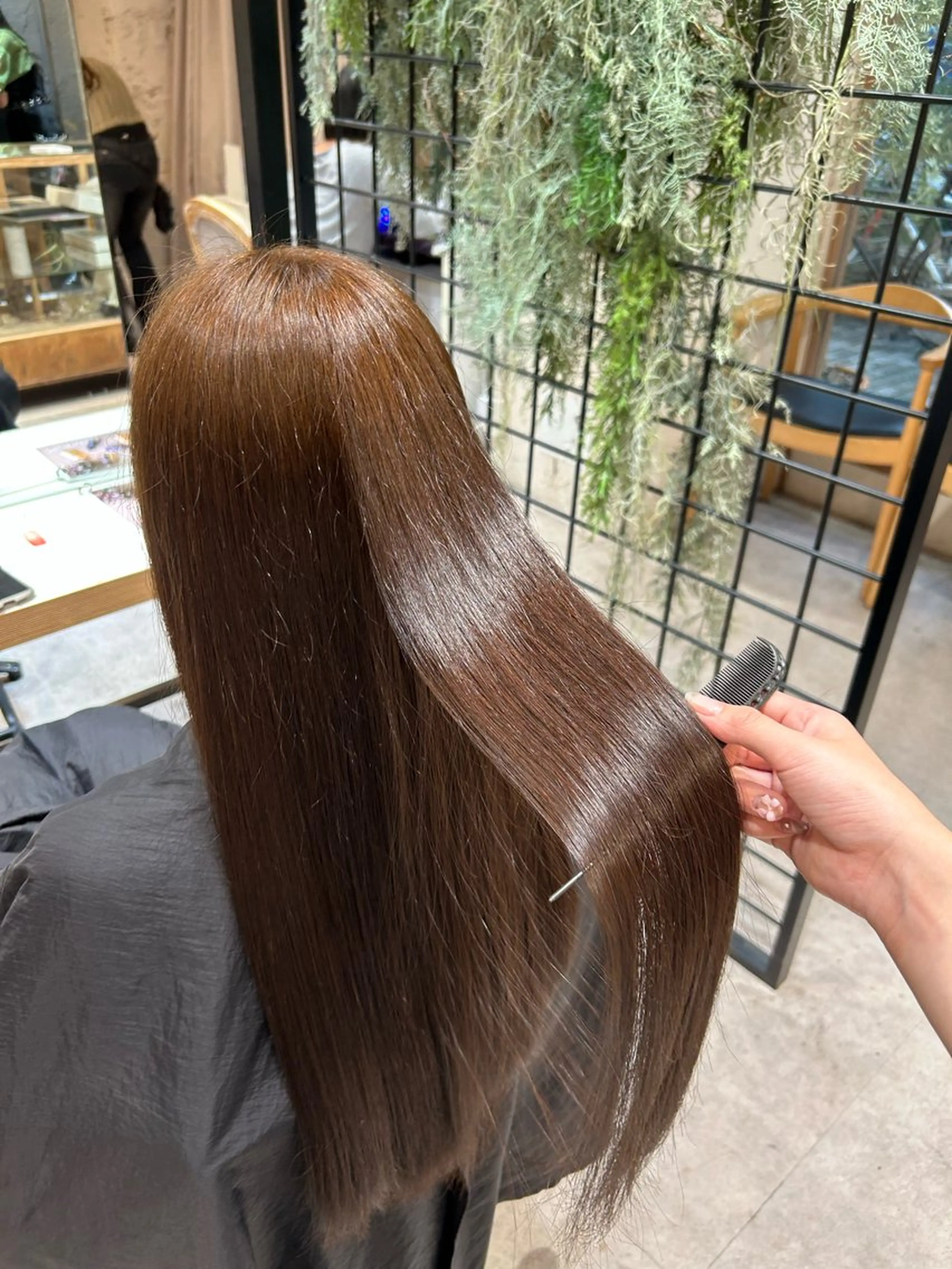 ロング カラー ブリーチ 透明感カラー ダブルカラー ブリーチなしカラー ヘアカラー レイヤー/nail COCOROのヘアスタイル