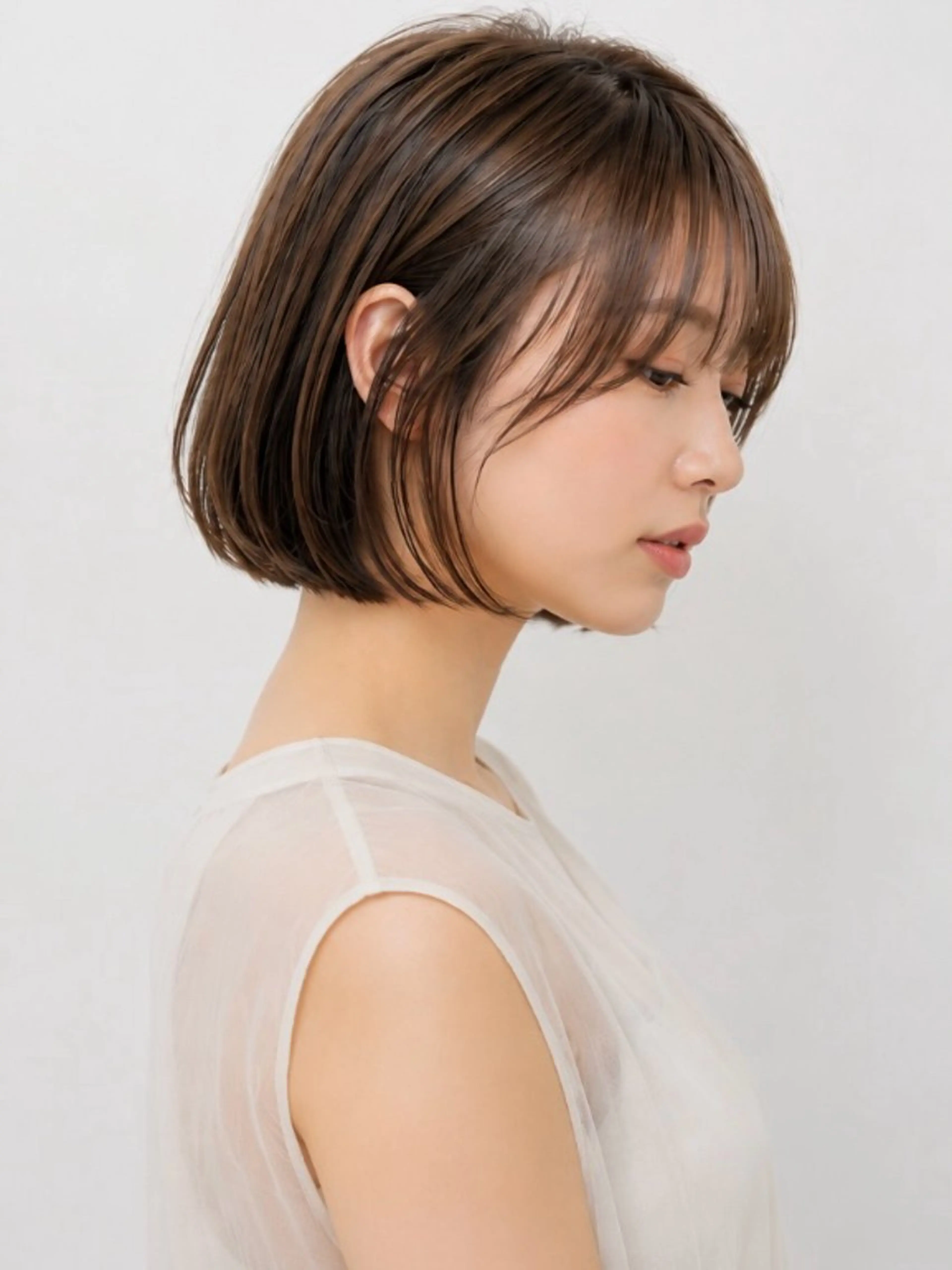 ボブスタイルの写真