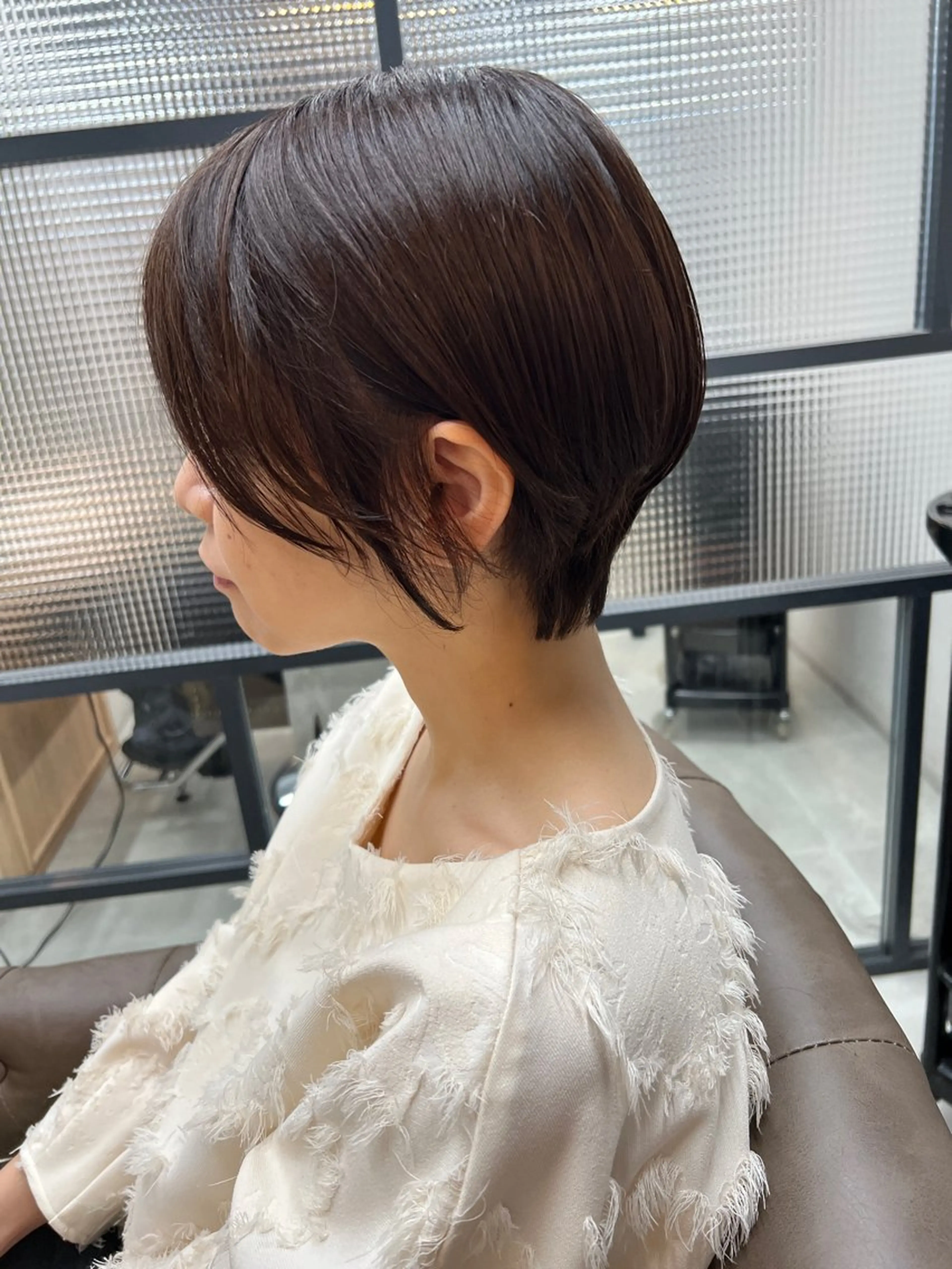 ショート ショートヘア 艶髪/韓国レイヤー イノウエヒロキのヘアスタイル