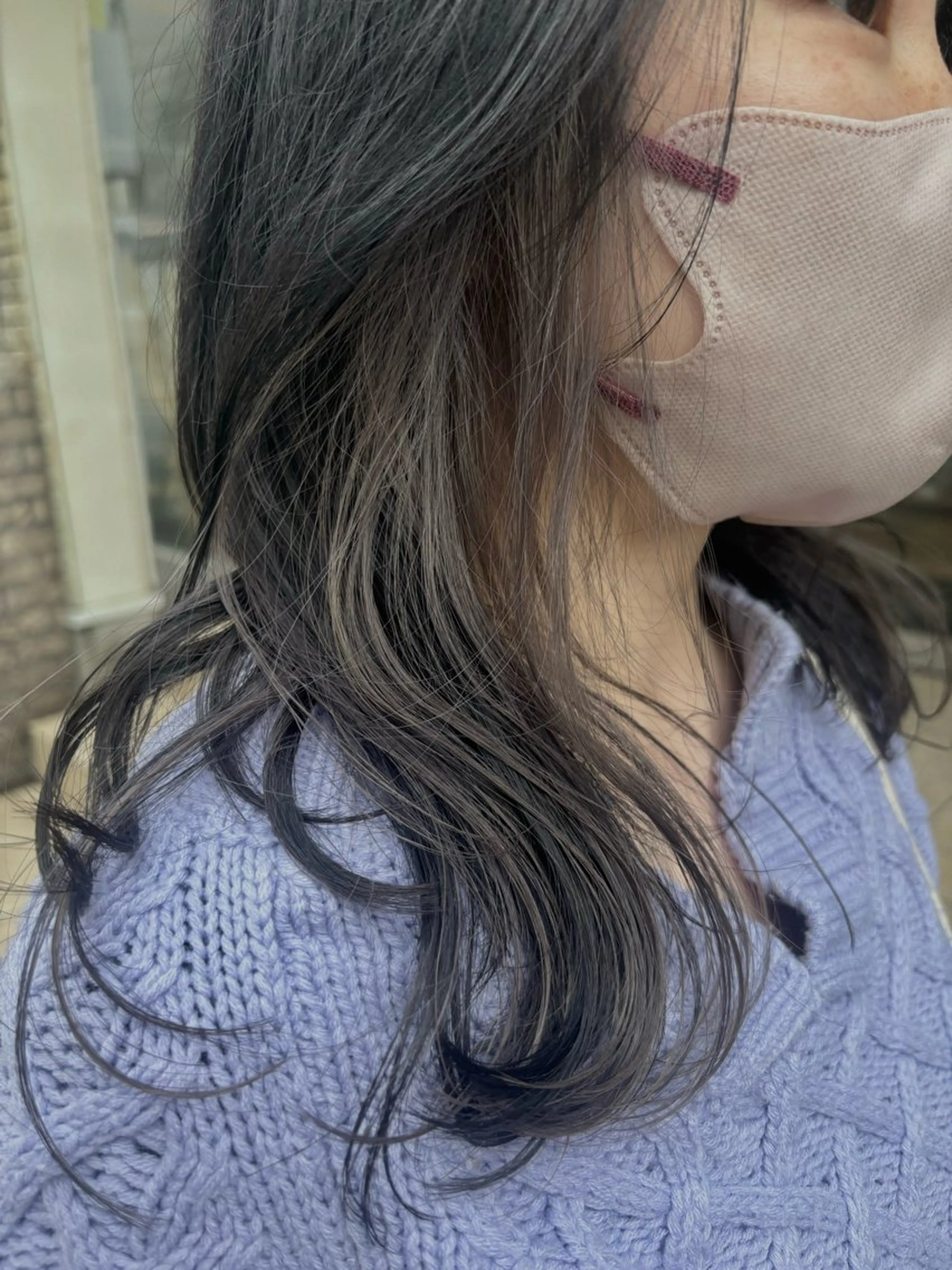 カラー Hip's eyes meiのヘアスタイル