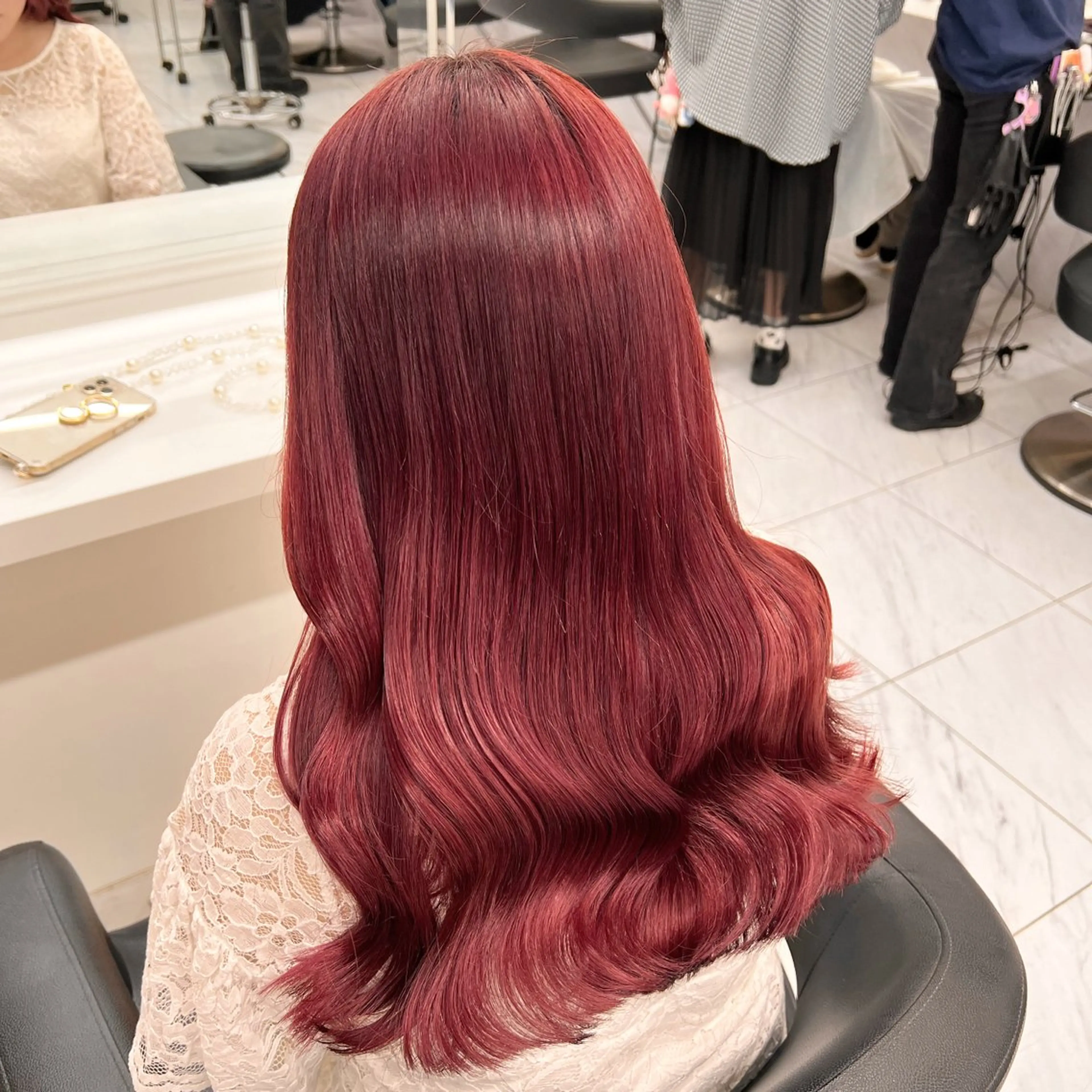 ロング カラー 💖札幌カラー 指名No.1💖玲奈のヘアスタイル