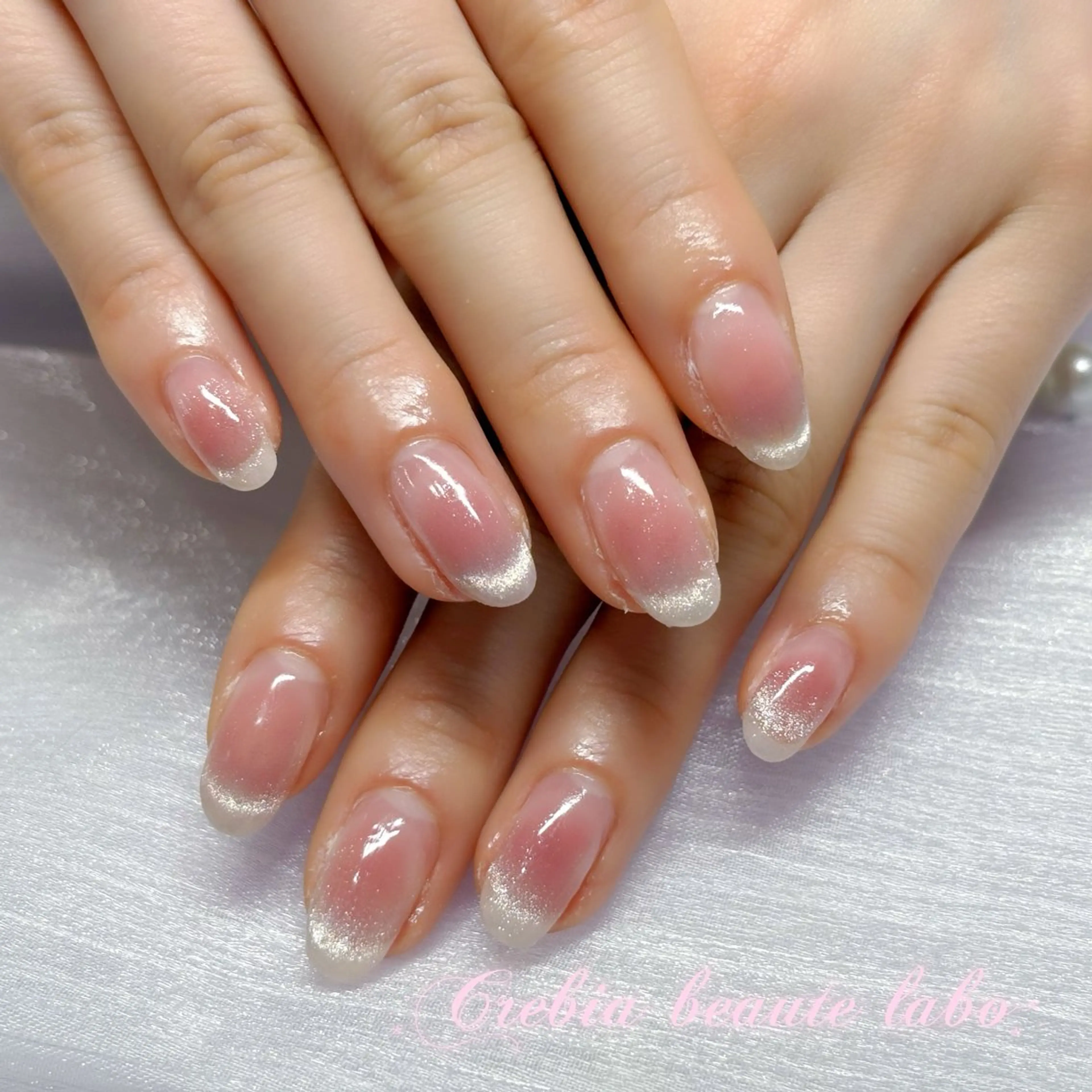 ネイル チークネイル マグネットネイル ハンドネイル CREBIA beaute ネイル部所属・CREBIA Nailのネイルデザイン