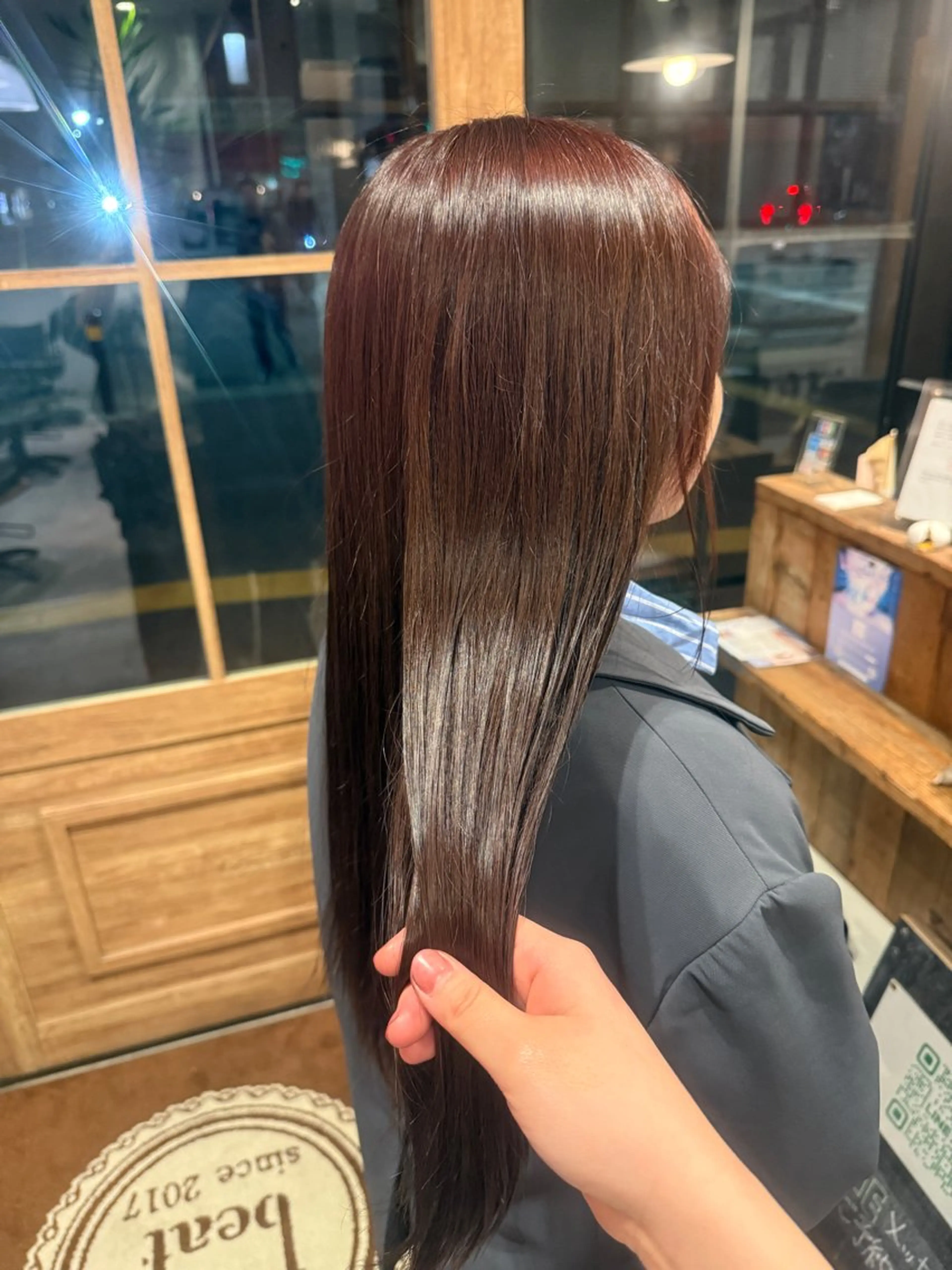 カラー さくら ⭐️ダブルカラーのヘアスタイル