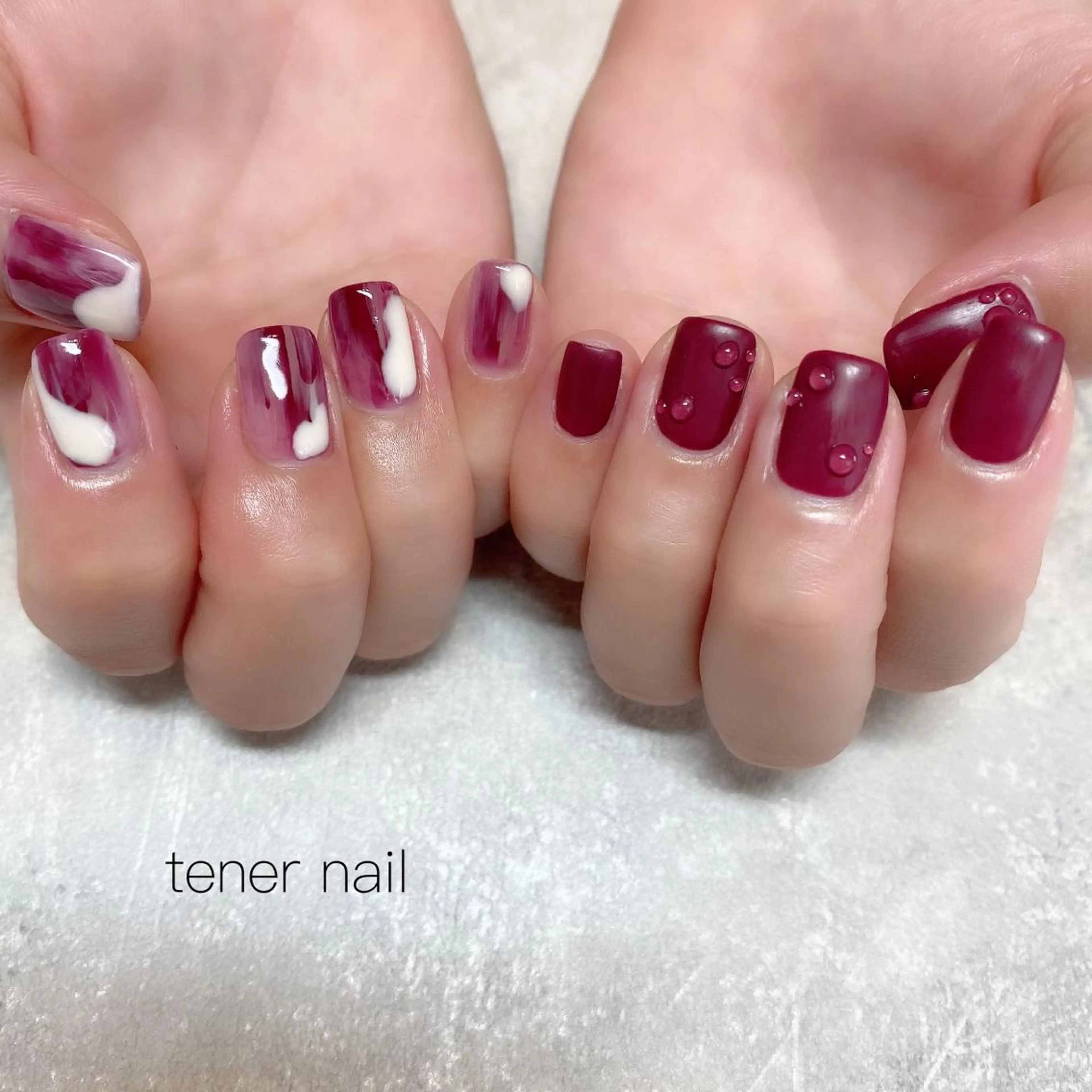 ネイル ニュアンスネイル テネルネイル tener nailのネイルデザイン