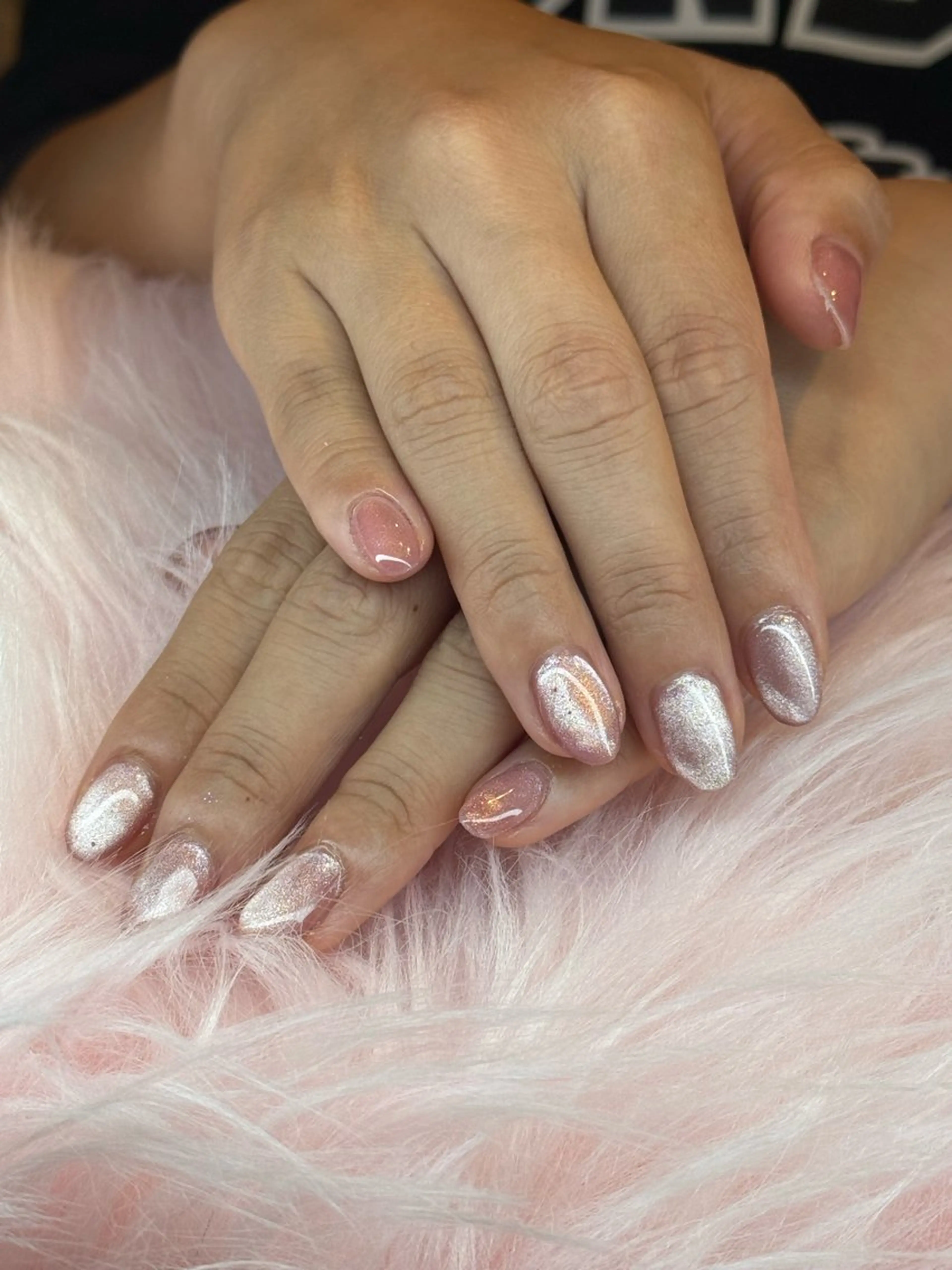 ネイル マグネットネイル マグネットワンカラー ワンカラーネイル Amys nail エミのネイルデザイン