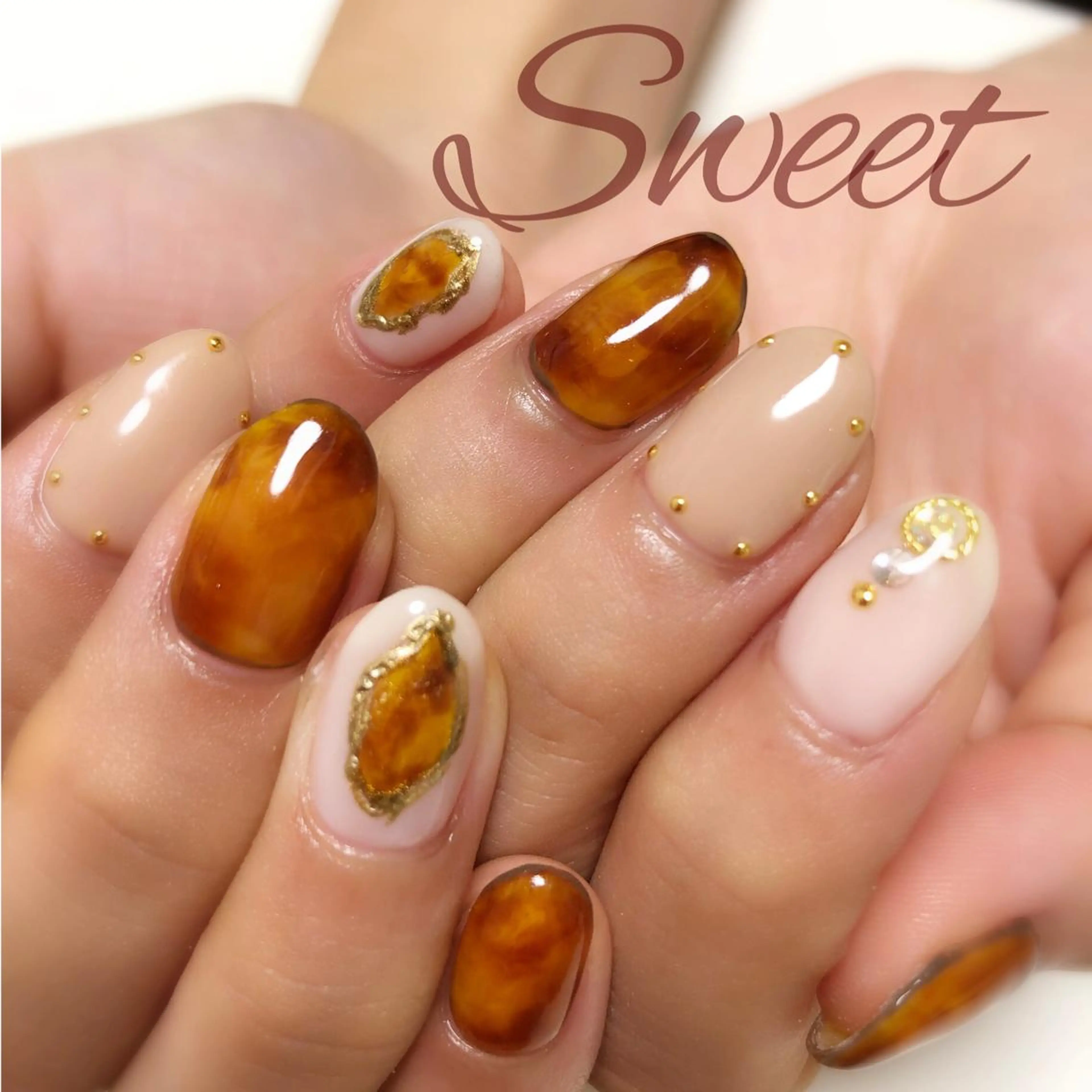 ネイル sweet 仲野陽子のネイルデザイン