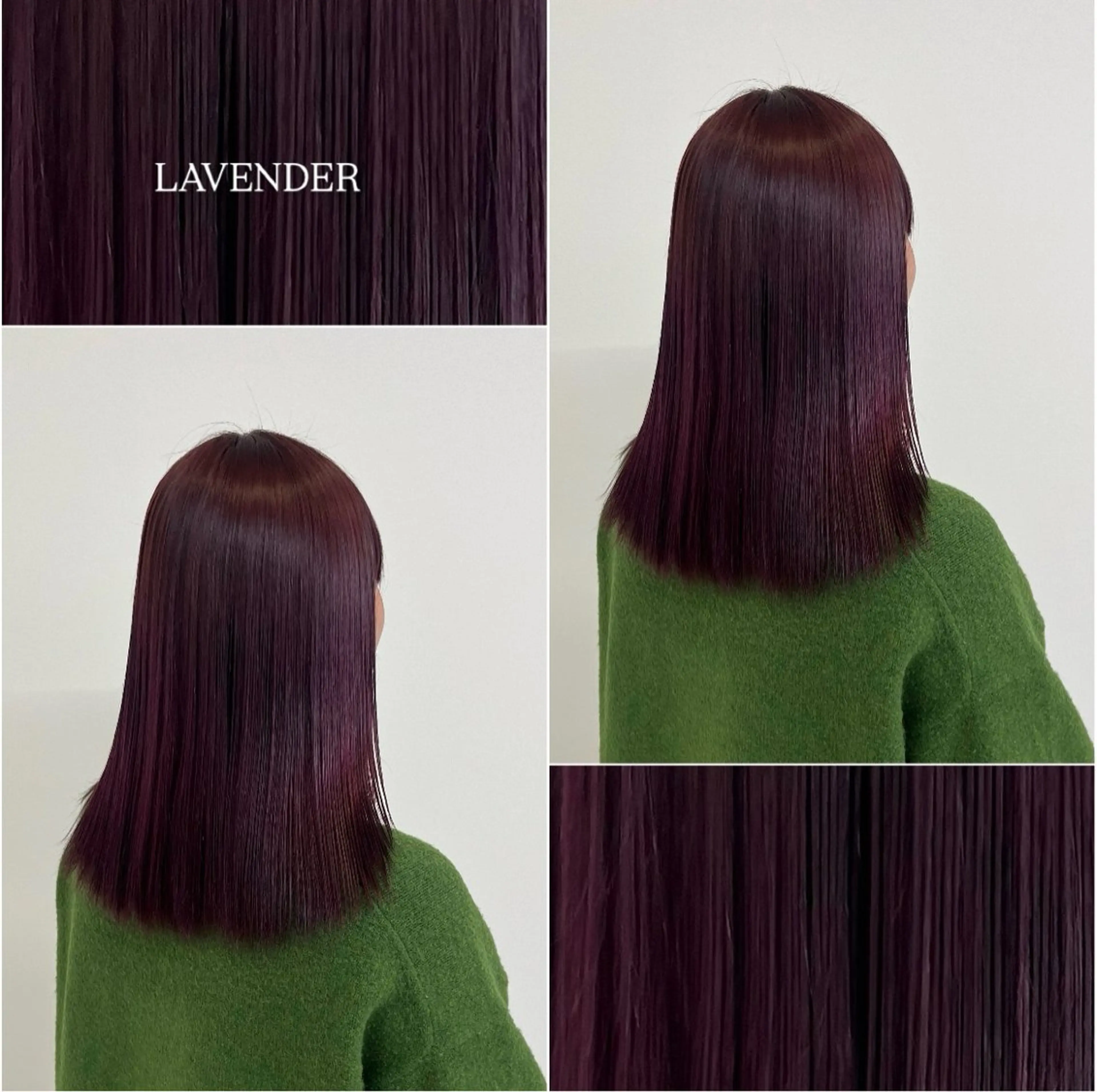 カラー ルプラボウ 鈴木 莉菜のヘアスタイル