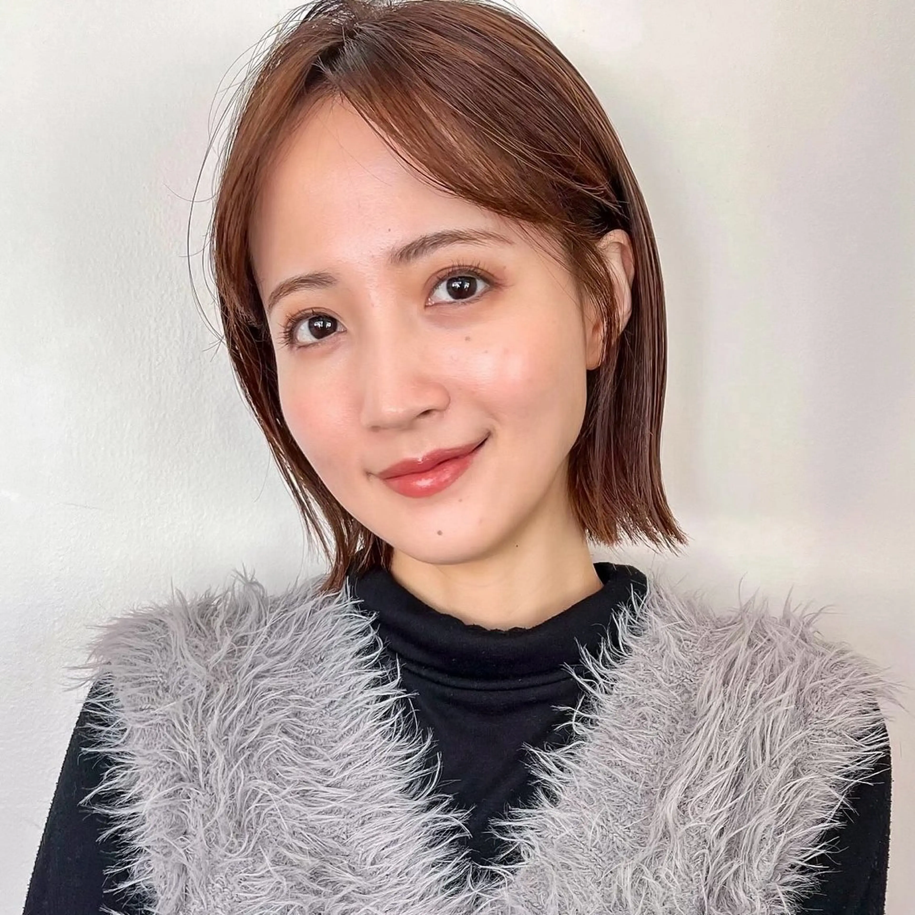 ショート カラー 🌱小顔ヘア/ボブ ミディアム/双葉🌱のヘアスタイル