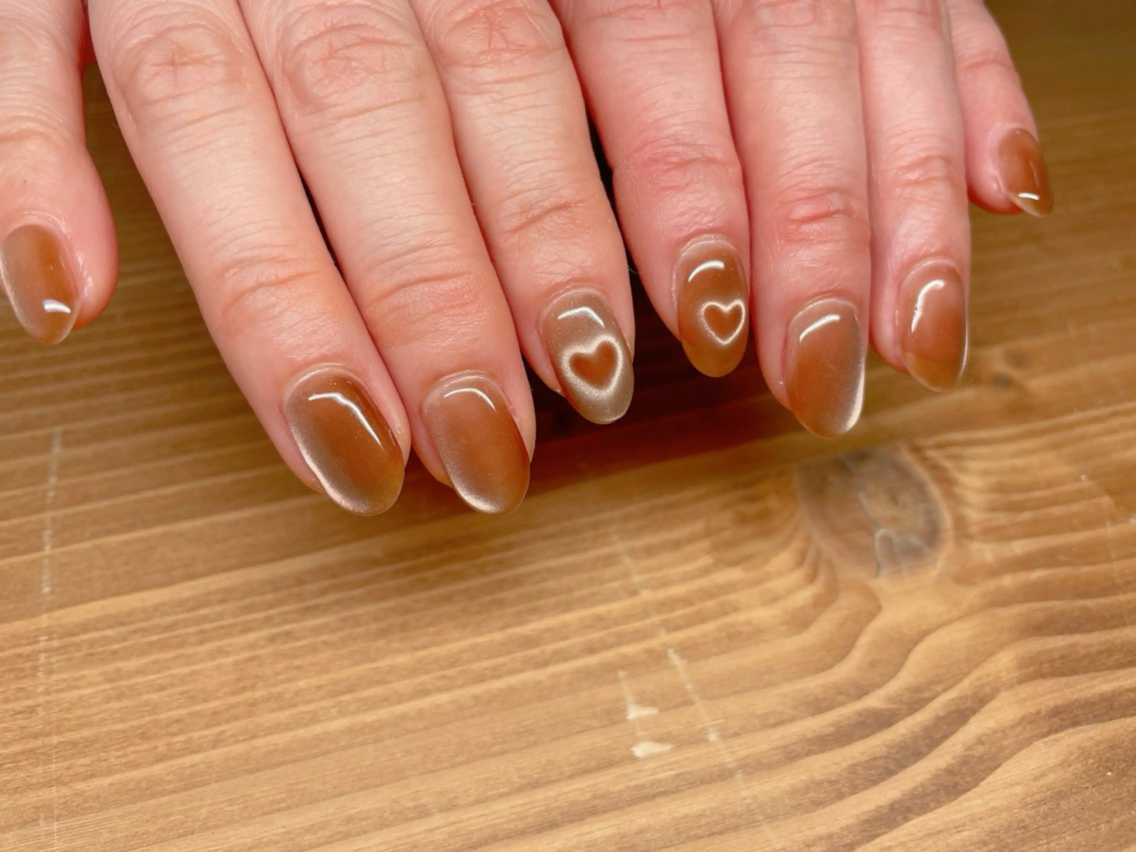 ネイル オーロラネイル 桜ネイル フラッシュネイル フラワーネイル ジェルネイル nailroom  OHANA所属・nailroom OHANA🌴のネイルデザイン