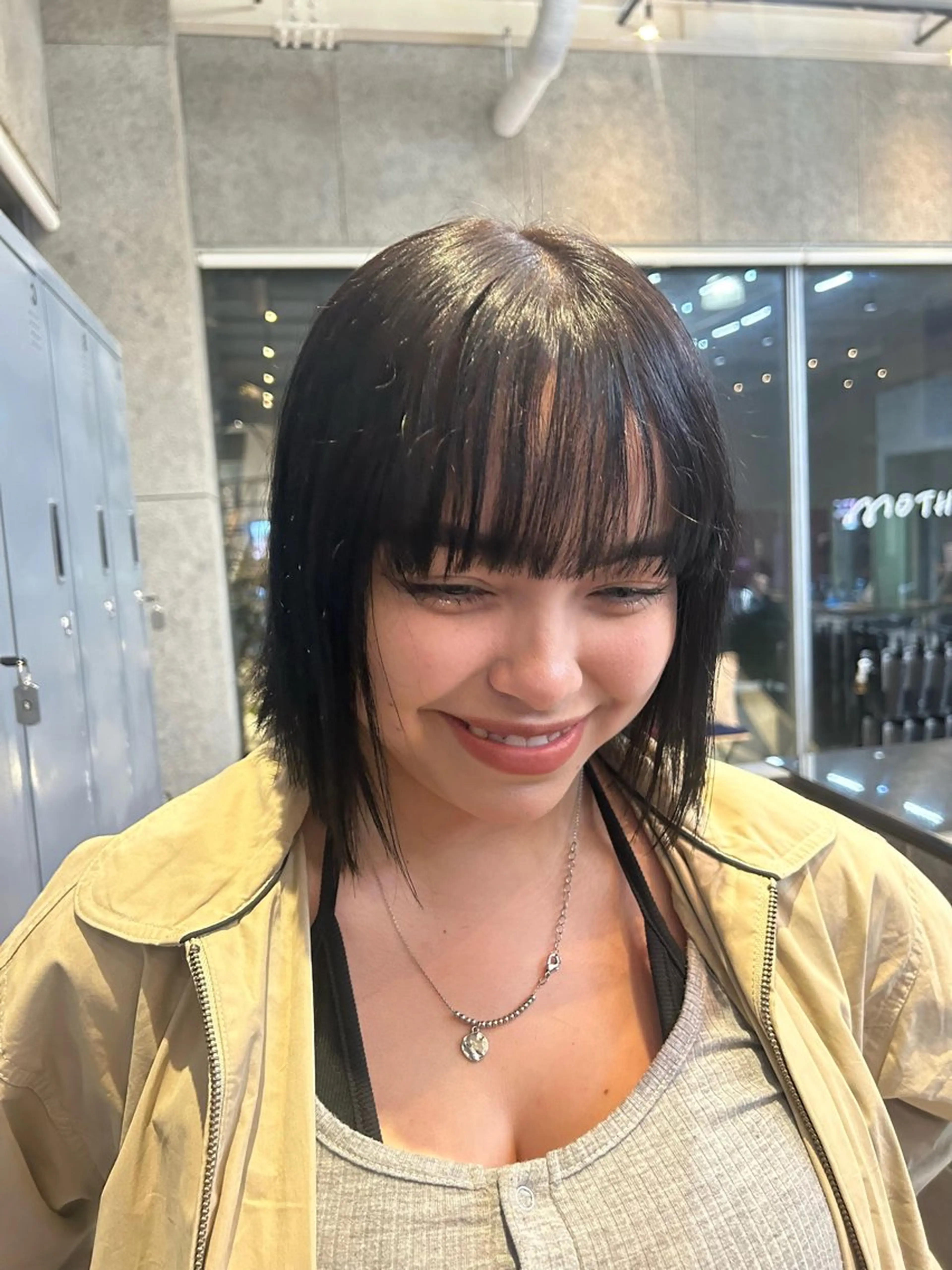 ミディアム カラー ボブ 🤍垢抜け♡透明感 カラーmoeka🤍のヘアスタイル