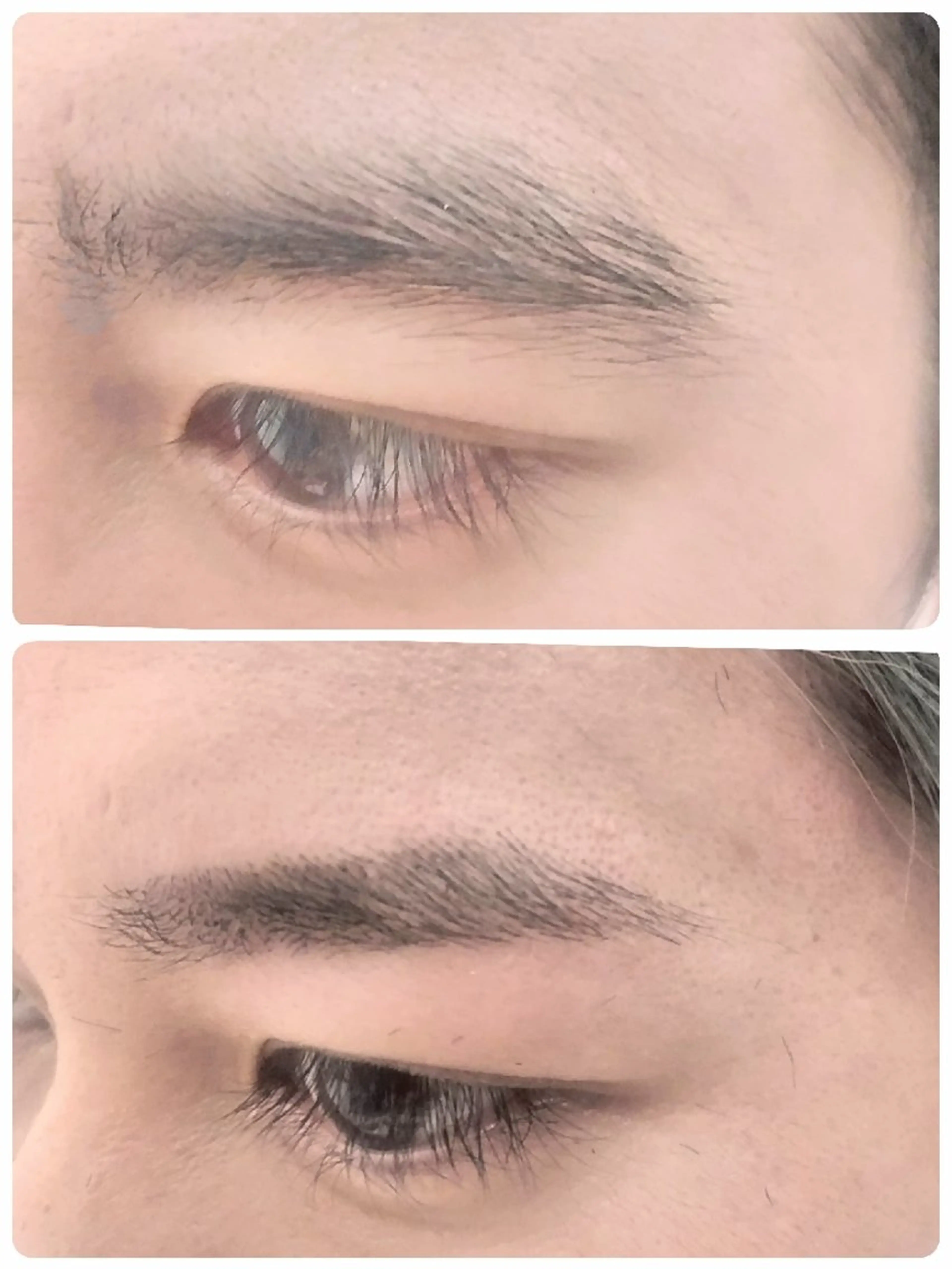 アイブロウ メンズアイブロウ 眉毛ワックス脱毛 ワックス脱毛 松下 奈津子のマツエク・マツパデザイン