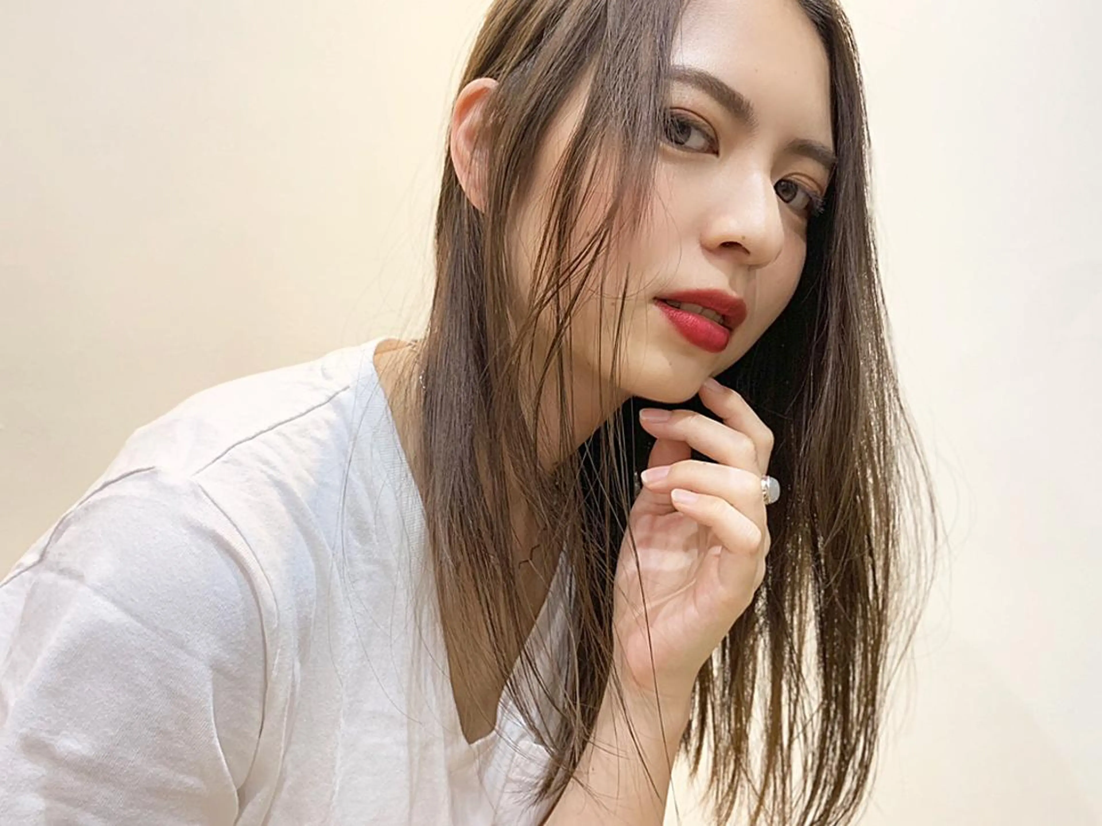 セミロング カラー ヘアカラー トリートメント 🇺🇸✂️🍟 こんあゆみのヘアスタイル