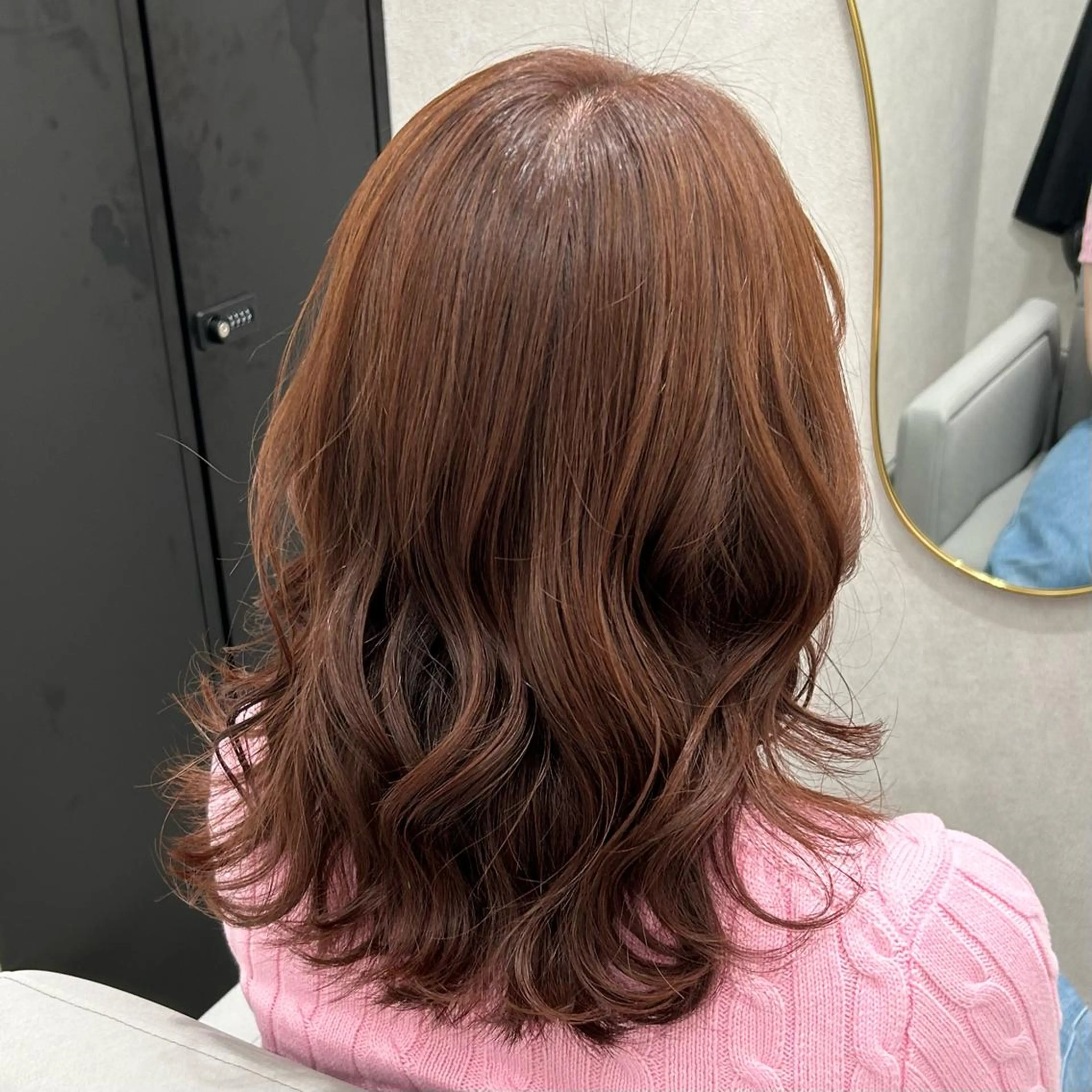 ミディアム カラー sita stylist　あみのヘアスタイル