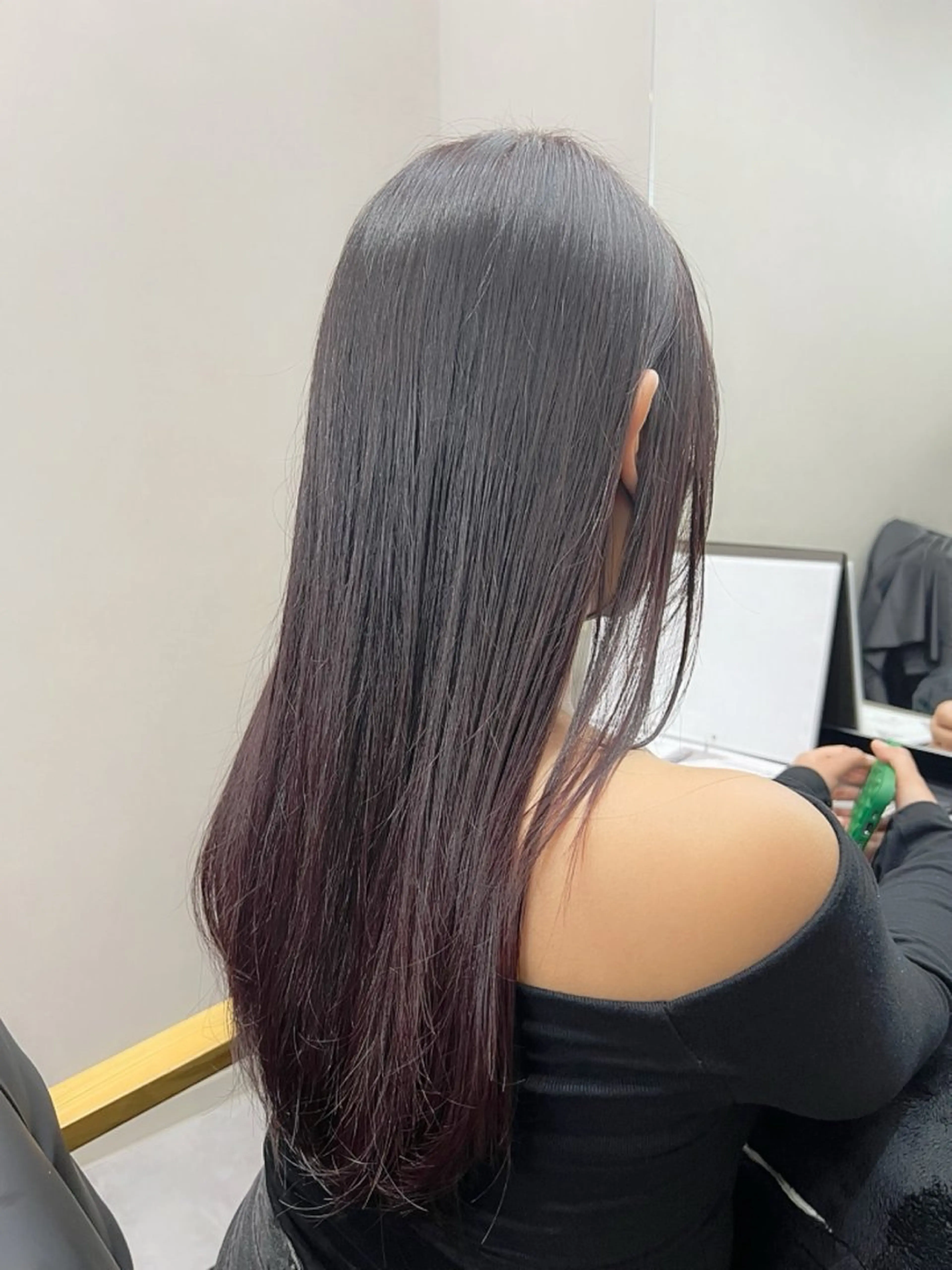 カット＋縮毛矯正＋トリートメント👩🏻‍🦰の写真