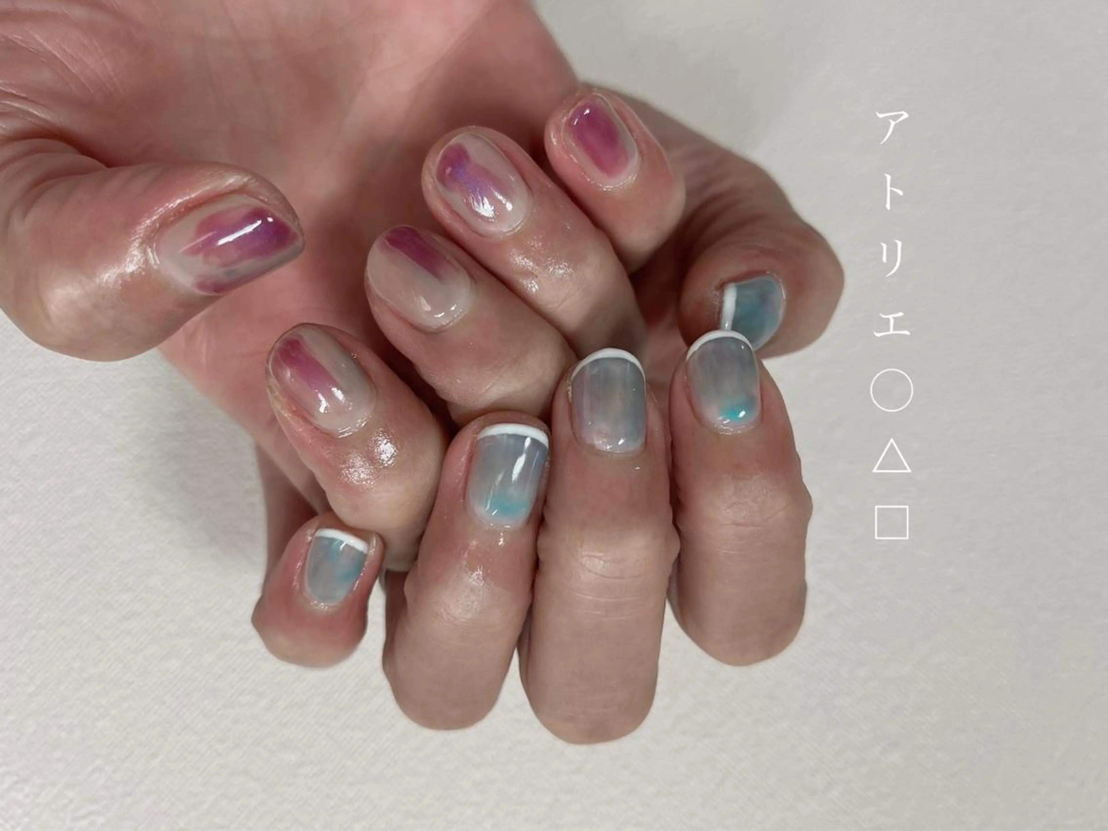 ネイル ハンドネイル アトリエ ○△□のネイルデザイン