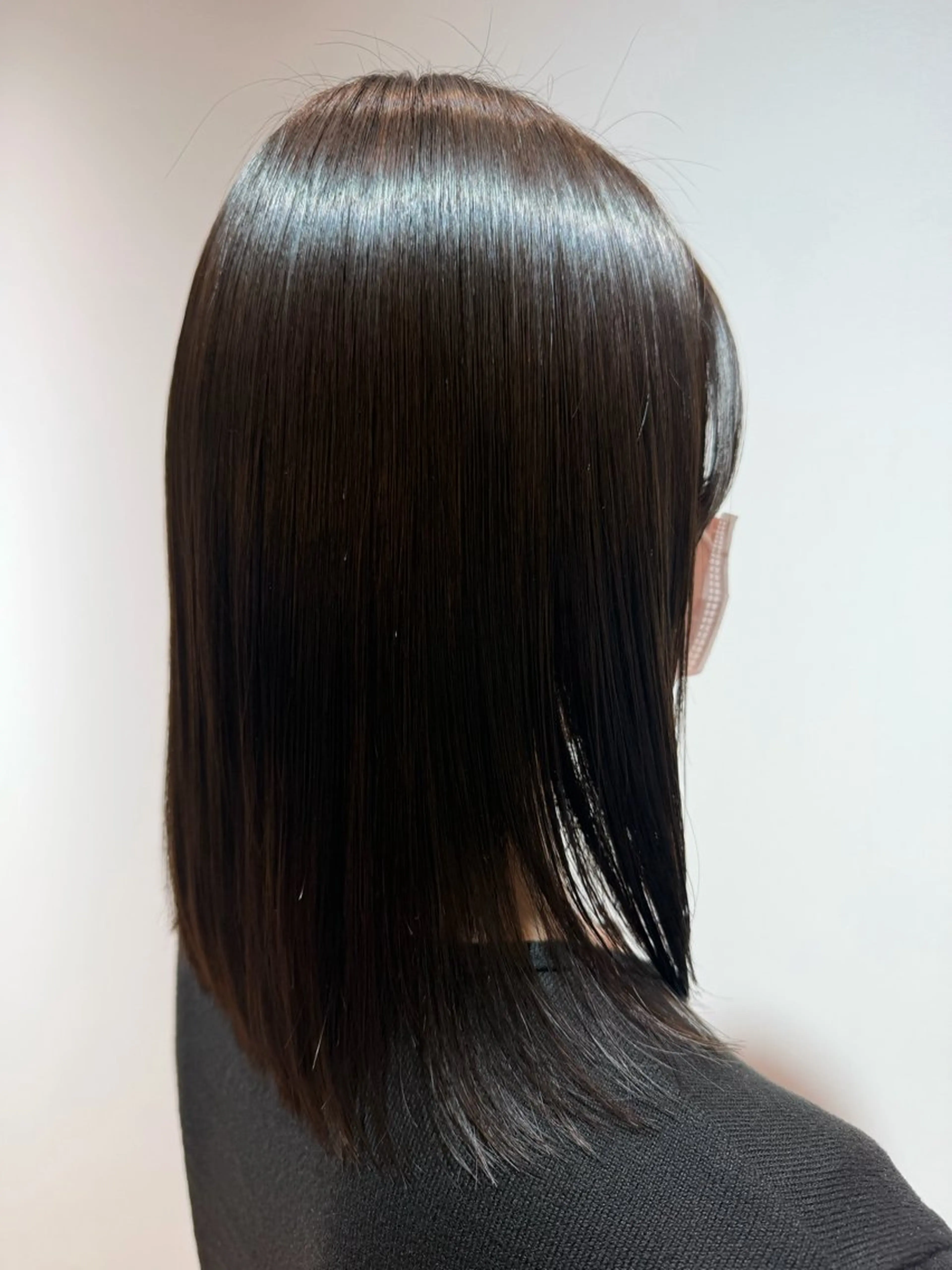 ミディアム 中村 優奈のヘアスタイル