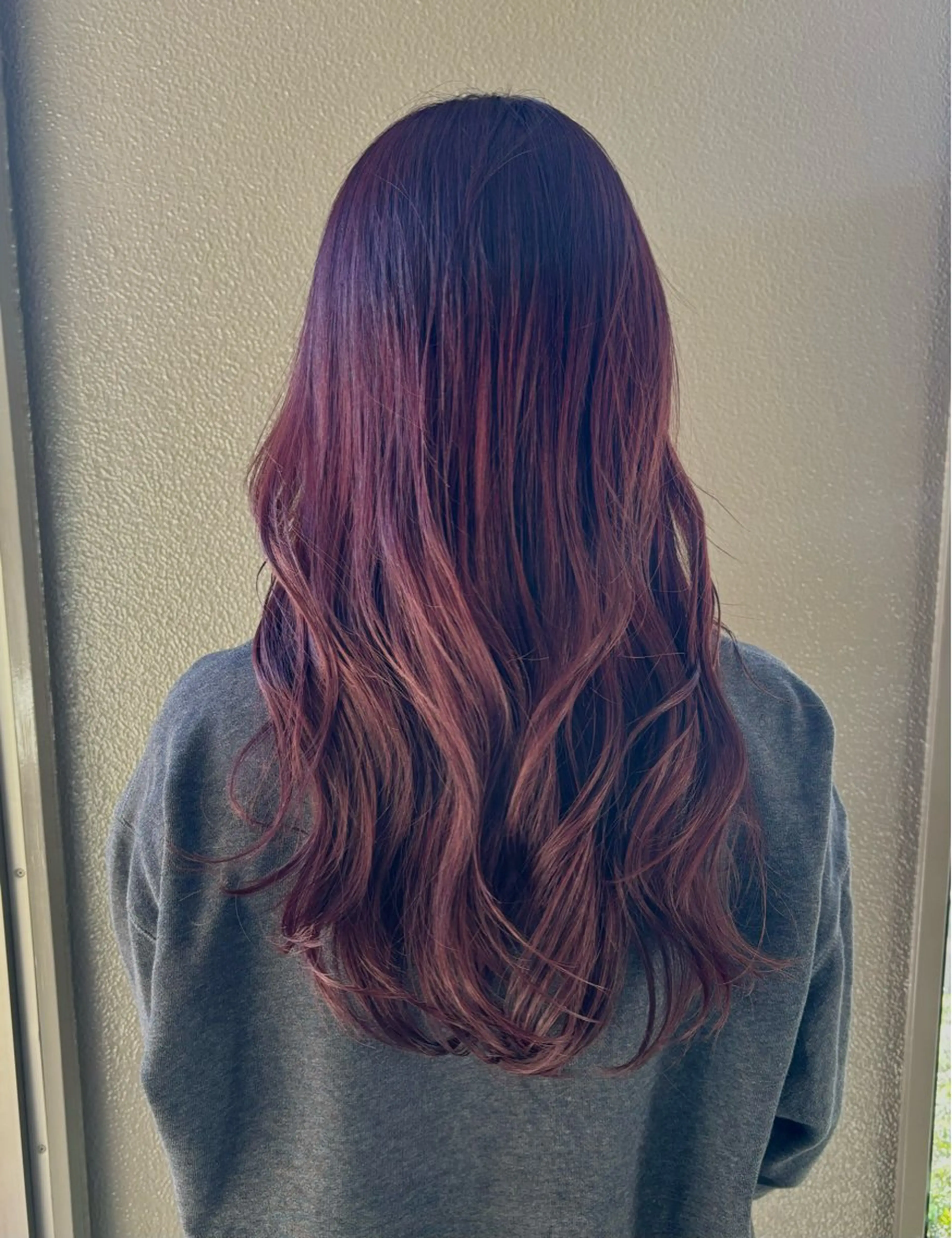 ロング カット ヘアカラー トリートメント 庄司 桜のヘアスタイル