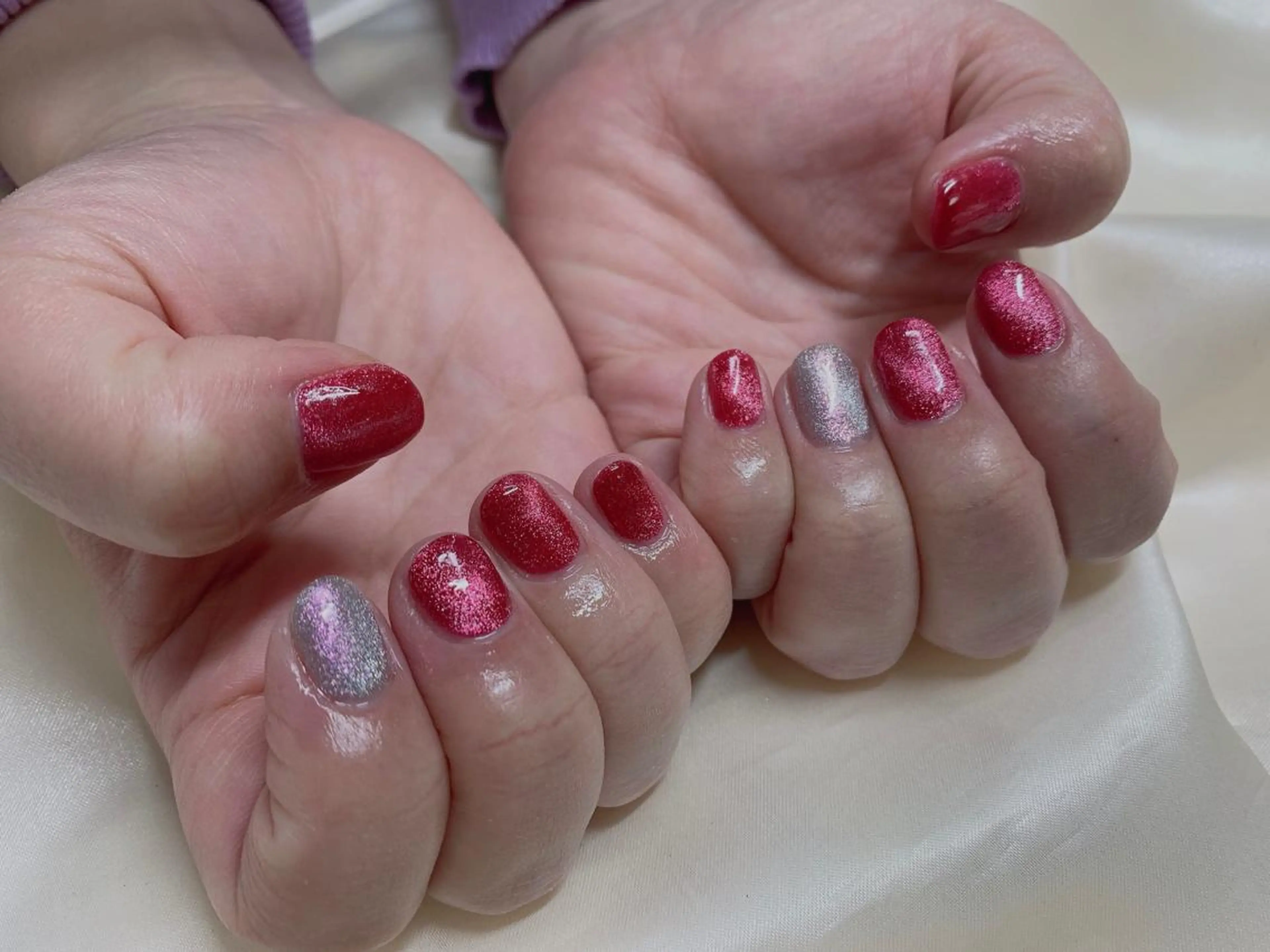 ネイル マグネットネイル ハンドネイル mogunail &blowのネイルデザイン