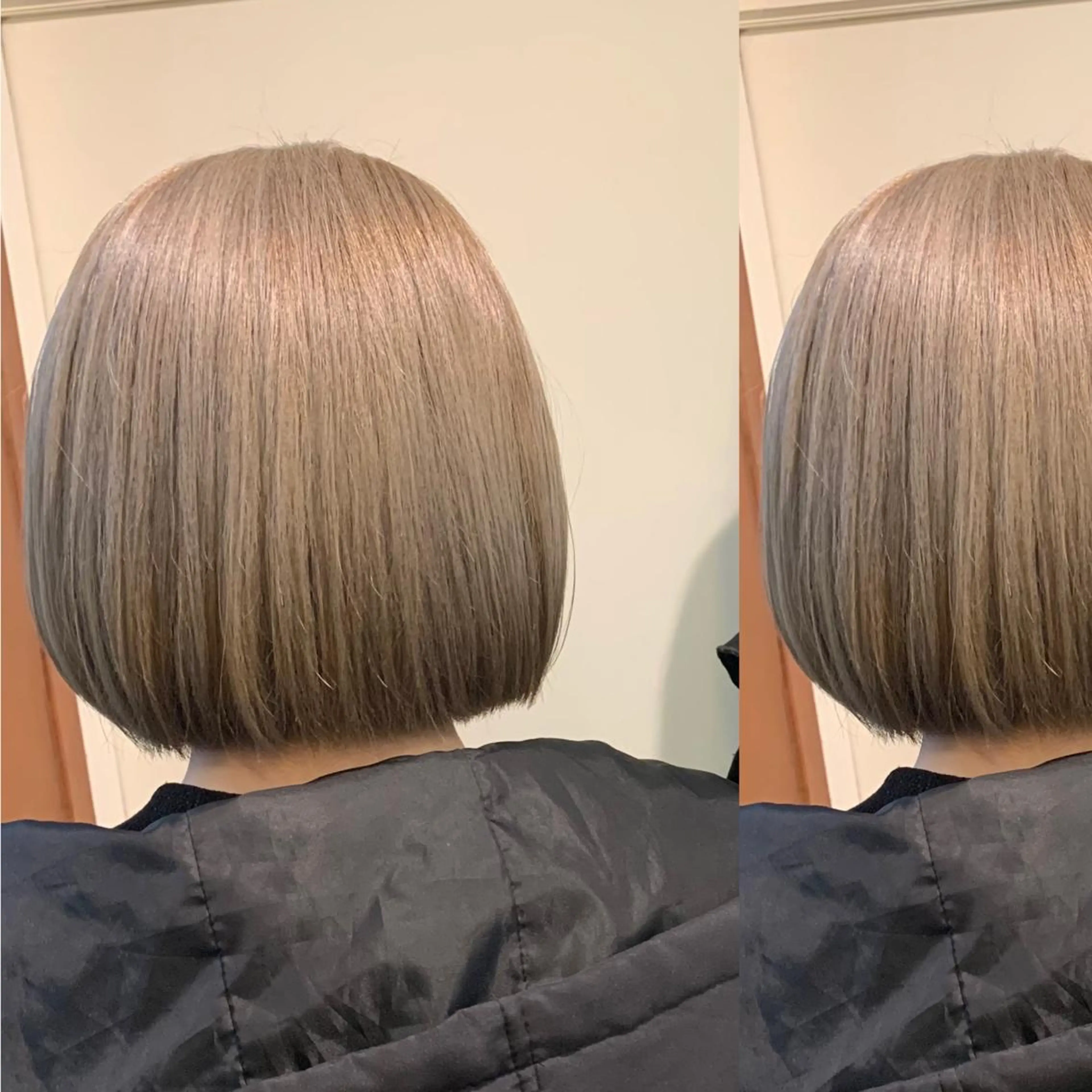 ショート 艶カラー｜透明感 カラー｜レイヤーのヘアスタイル