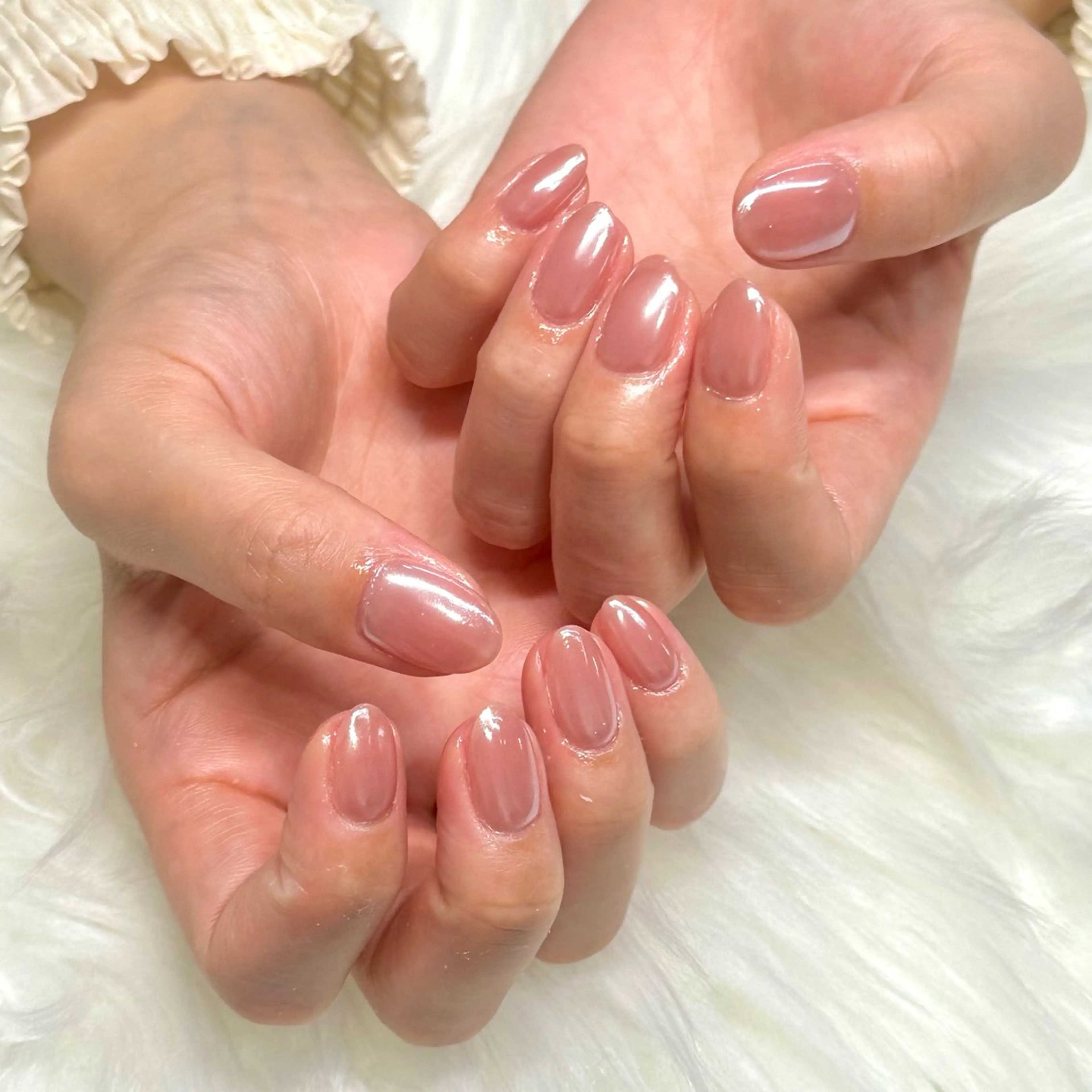 ネイル ミラーネイル ホワイト ハンドネイル Bianca浦和西口 Takenouchiのネイルデザイン