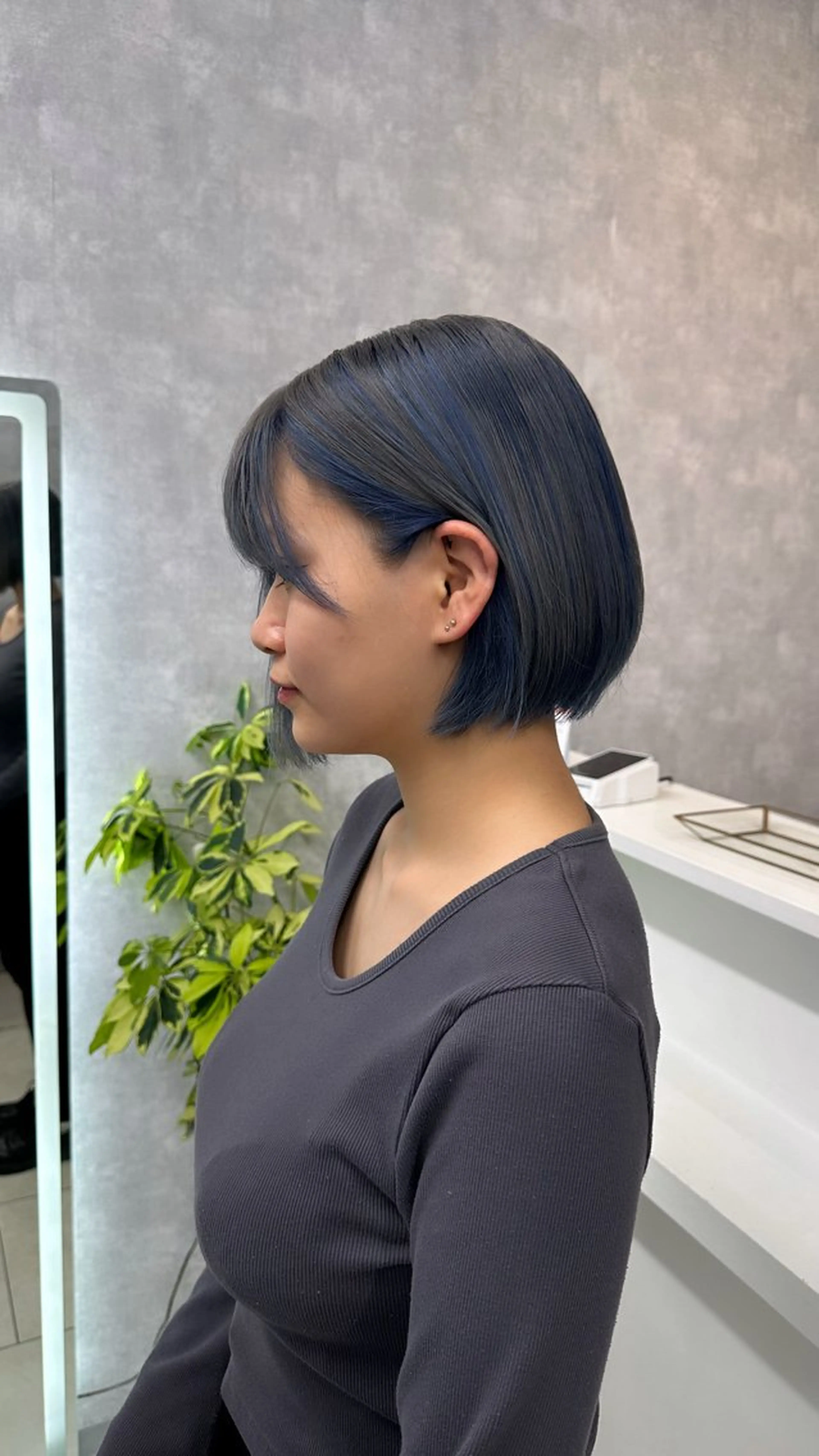 カラー デザインカラー 透明感カラー/高畑 /名古屋/山口航輝のヘアスタイル