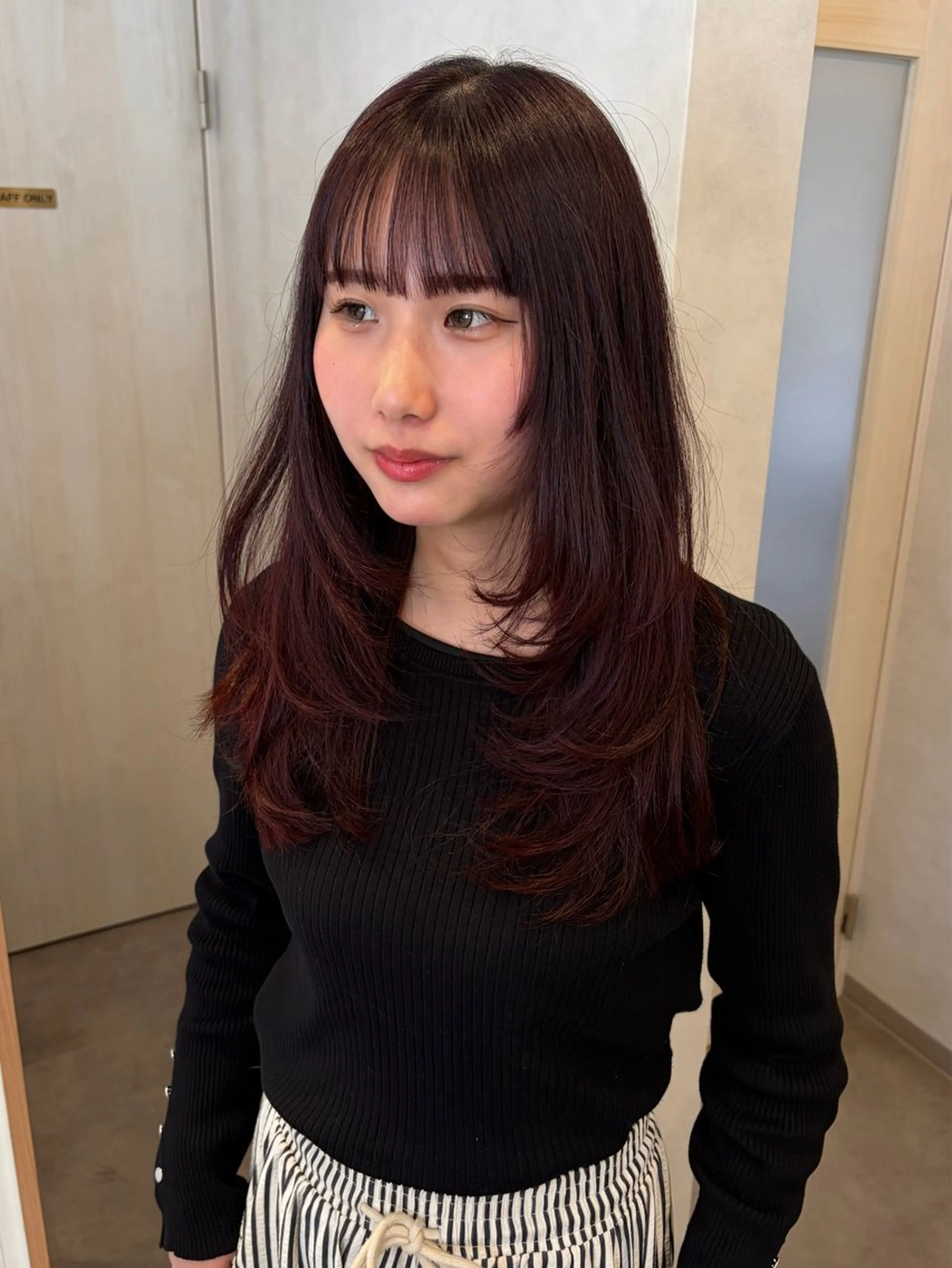 セミロング カット ヘアカラー Lita. / kotohaのヘアスタイル