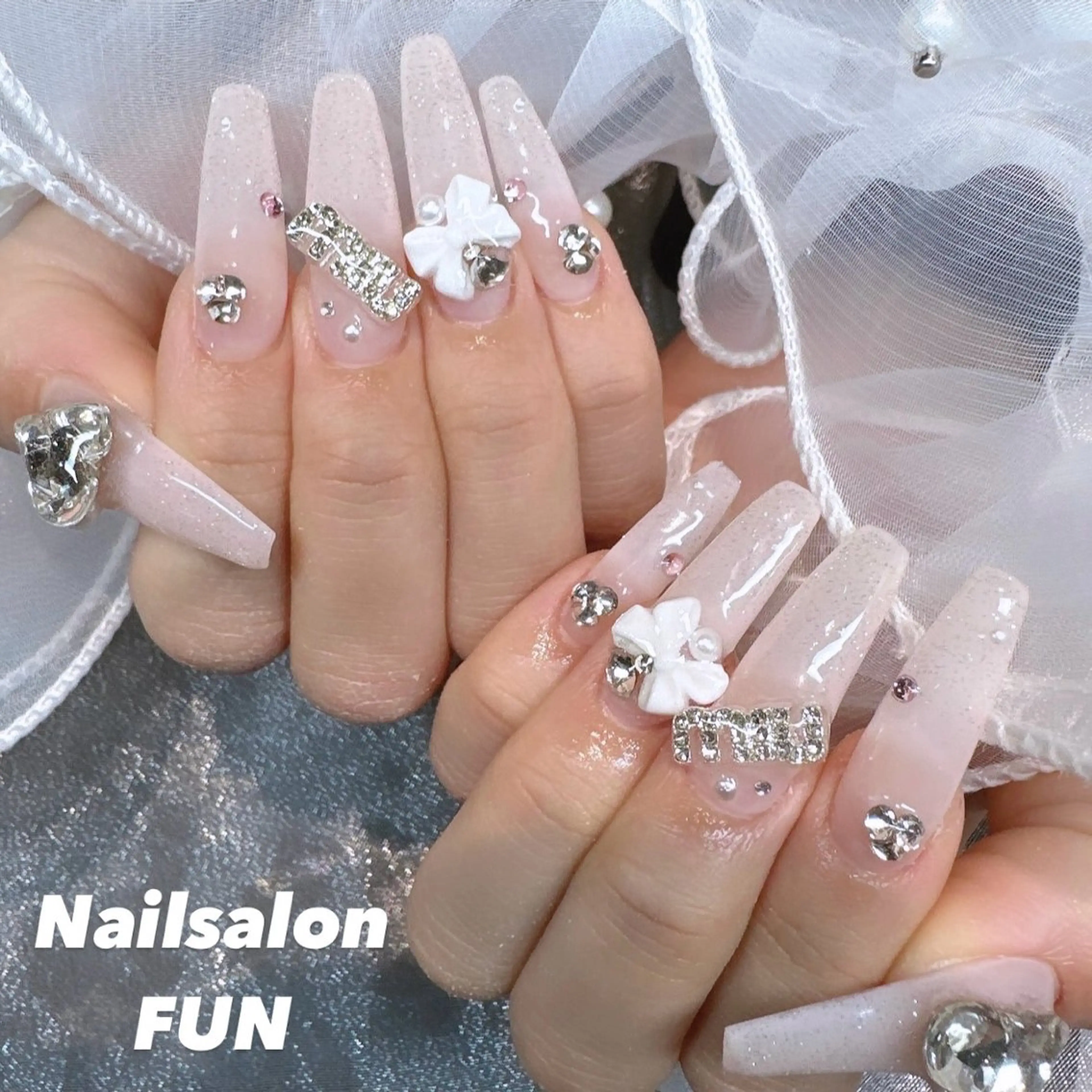 ネイル アートネイル ロングネイル メンズネイル ショートネイル ネイルチップ Nailsalon FUN🌈のネイルデザイン