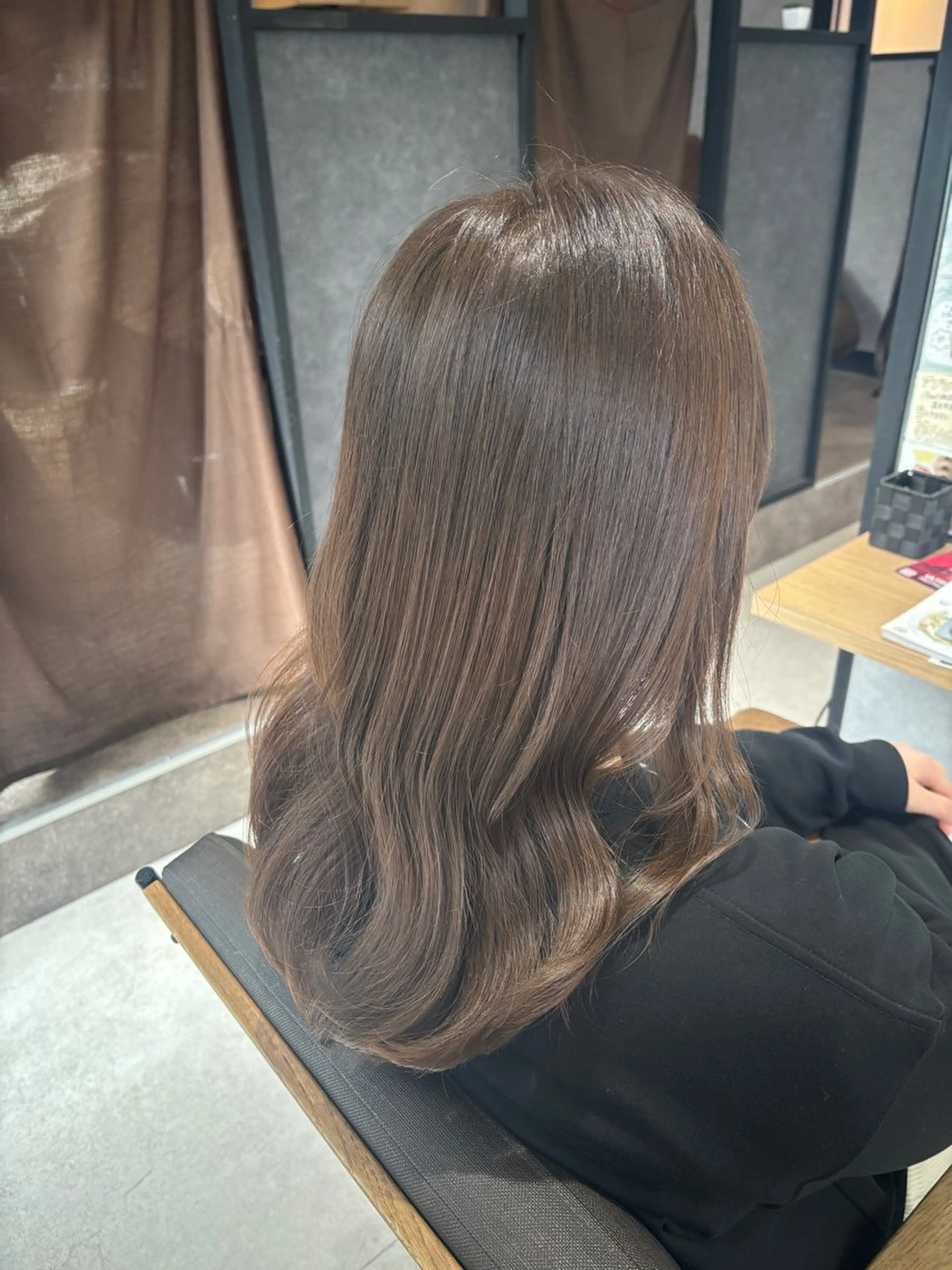 カラー アッシュ ヘアカラー トリートメント konomi ⟡.*のヘアスタイル