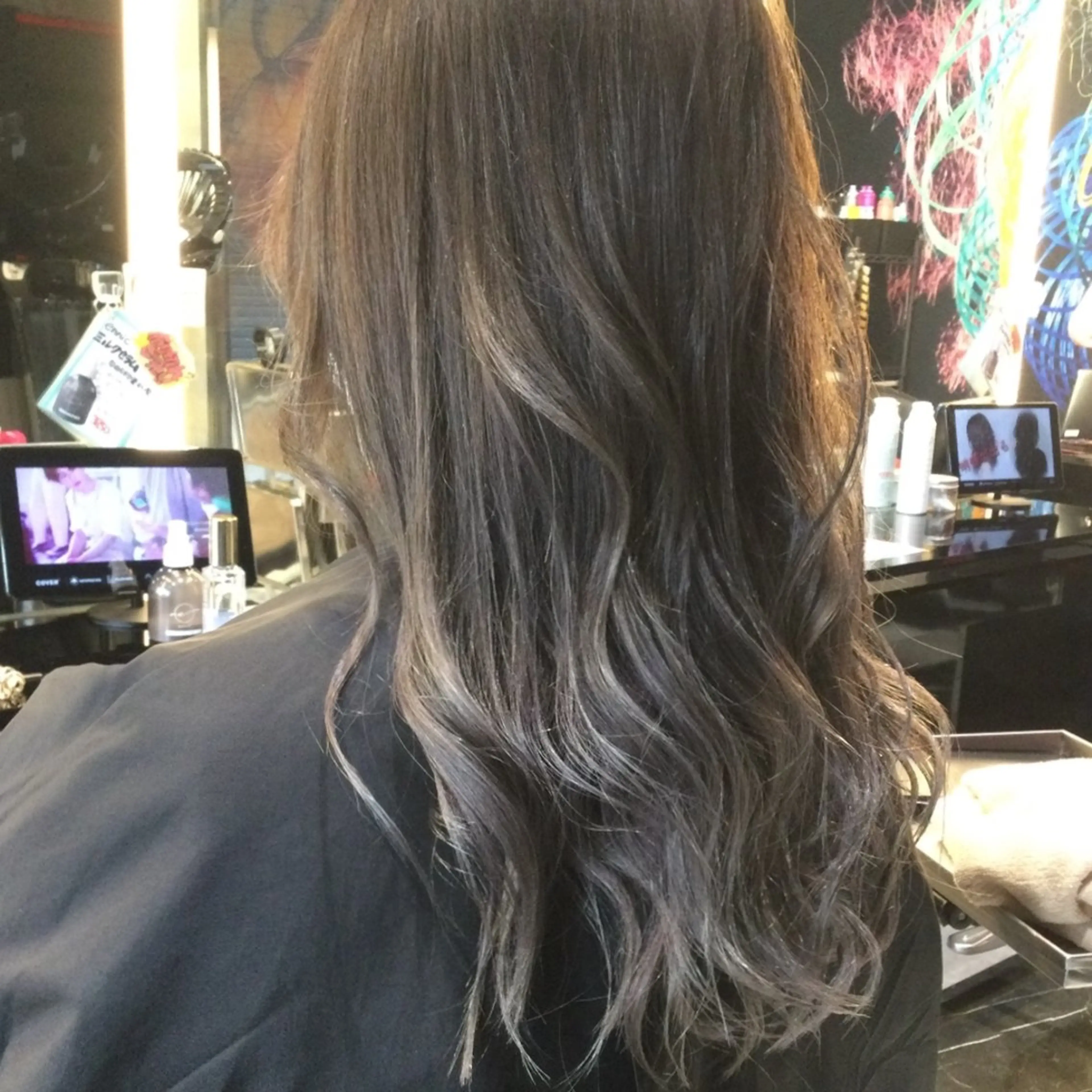 ミディアム カット ヘアカラー パーマ 縮毛矯正 トリートメント ブリーチ/ヘアケア/ 艶髪/イギチハルのヘアスタイル