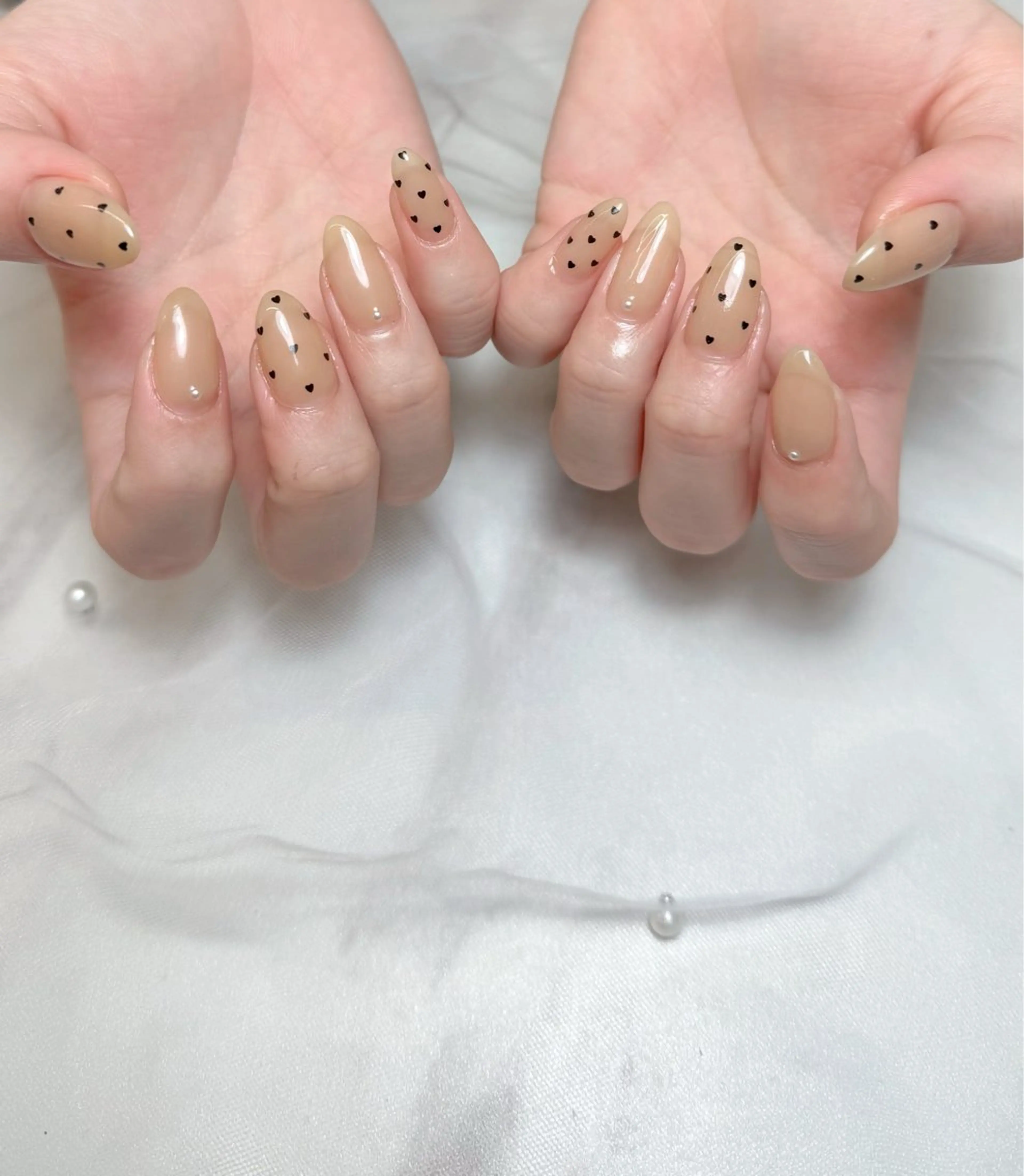 ネイル ハンドネイル mau🩵nail 堺筋本町｜心斎橋のネイルデザイン